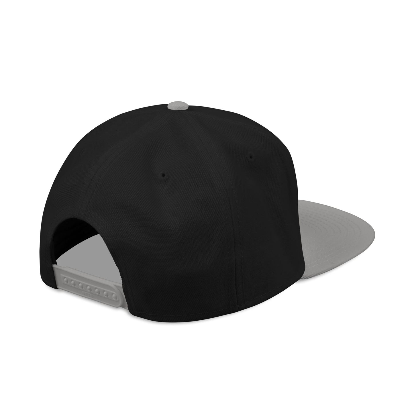 Snapback Hat - Skull Rose Gothic Old School Embroidery Design
