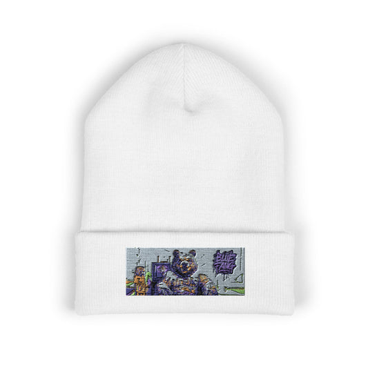 Cuffed Beanie | Embroidered Winter Hat for Fashion Lovers, Unique Gift for Him/Her, Holiday Accessory, Cozy Casual Style