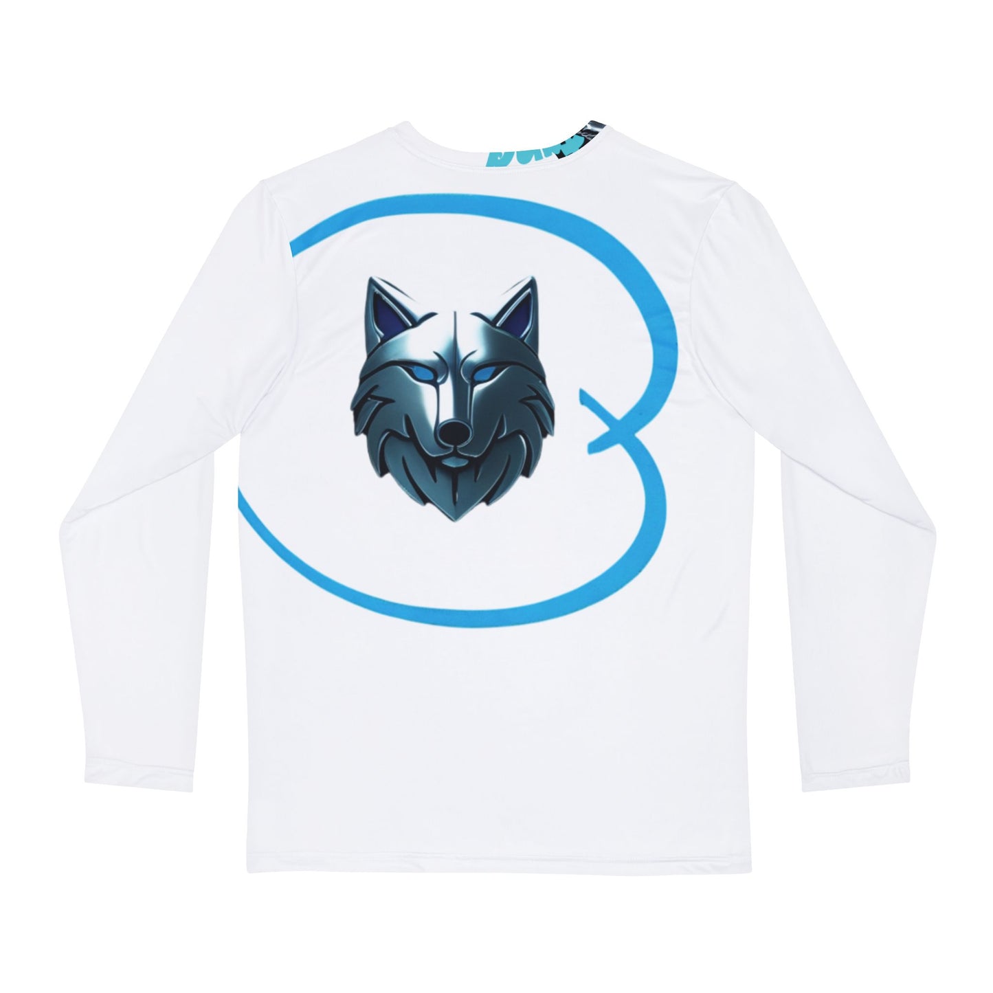 Men's Long Sleeve Shirt - Wolf T-Shirt Design