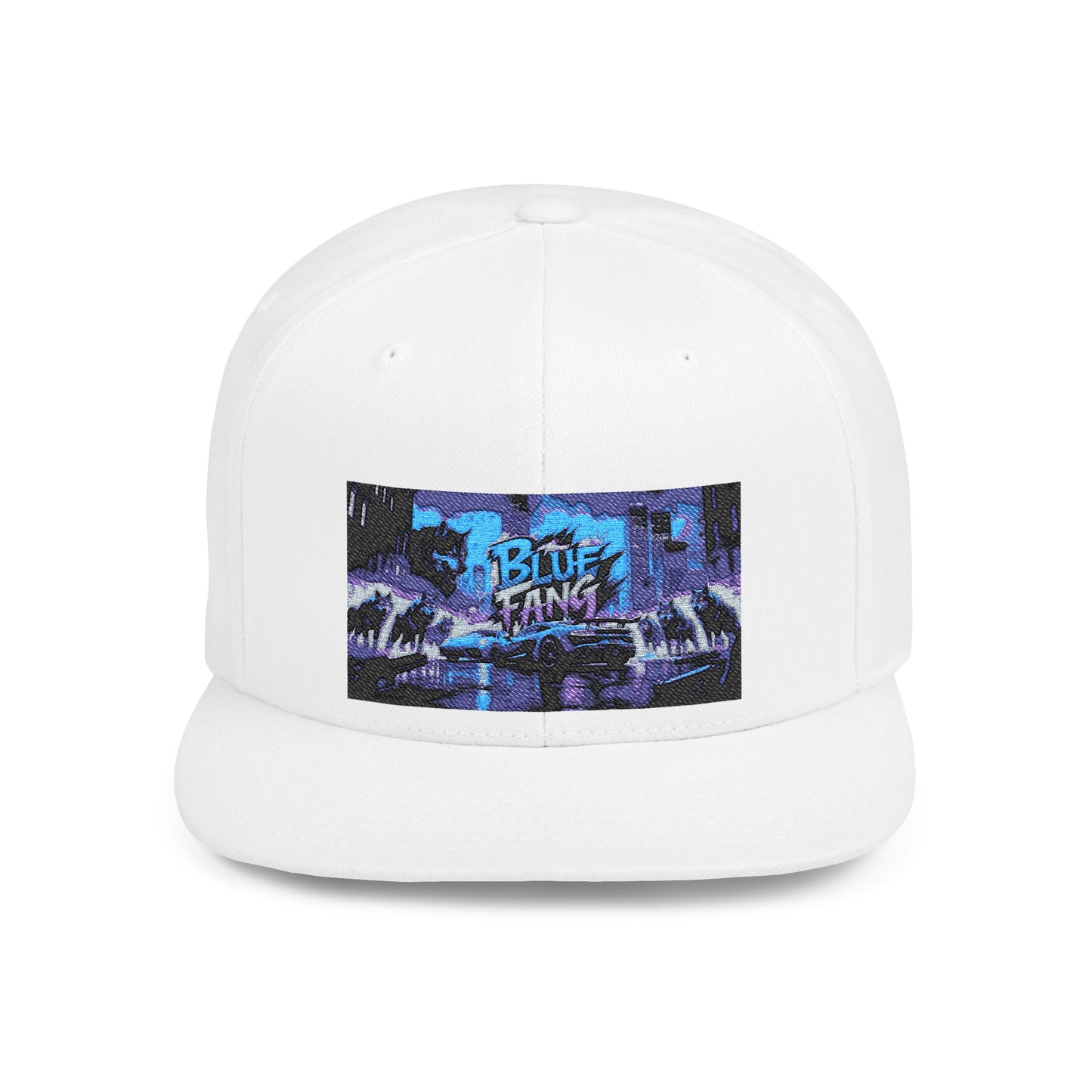 Retro-Inspired Flat Bill Snapback Cap, Hip-Hop Style Hat, Streetwear Accessory, Urban Fashion, Gift for Trendsetters
