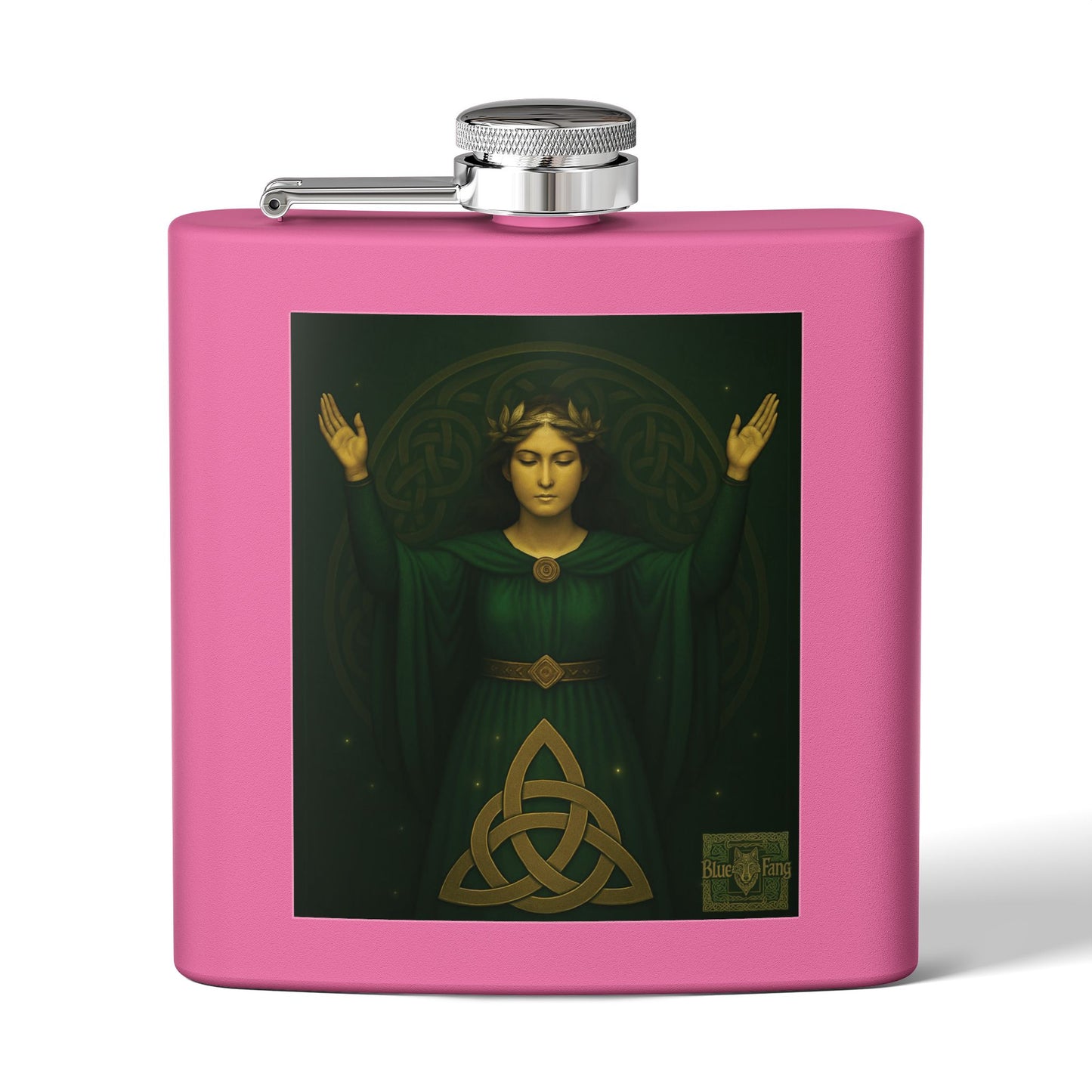 Danu Celtic Goddess Stainless Steel Flask, 6oz | Perfect Gift for Festivals, Holidays & Outdoor Adventures, Trendy Camping Accessory, [...]