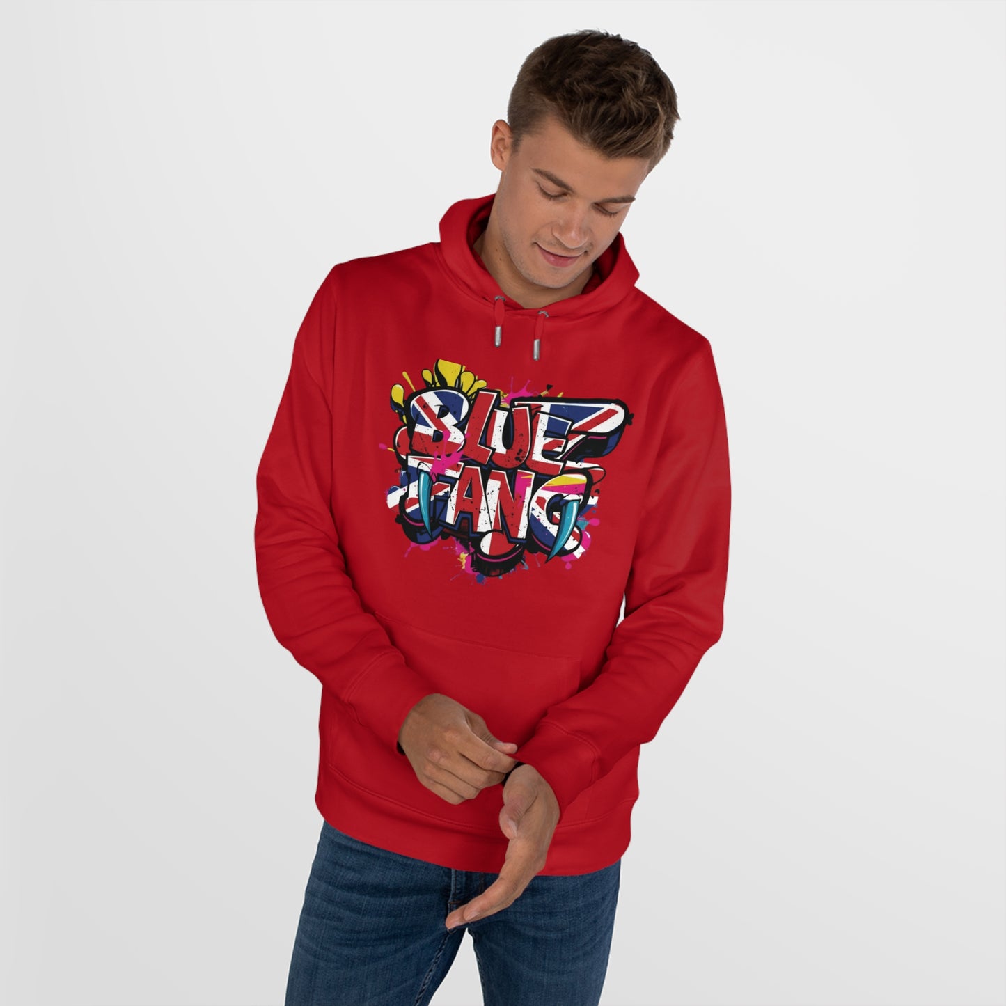 Vibrant Street Art Hooded Sweatshirt, Unisex Trendy Hoodie for Teens, Cool Graffiti Style, Stylish Casual Wear, Perfect Gift for Art Lovers