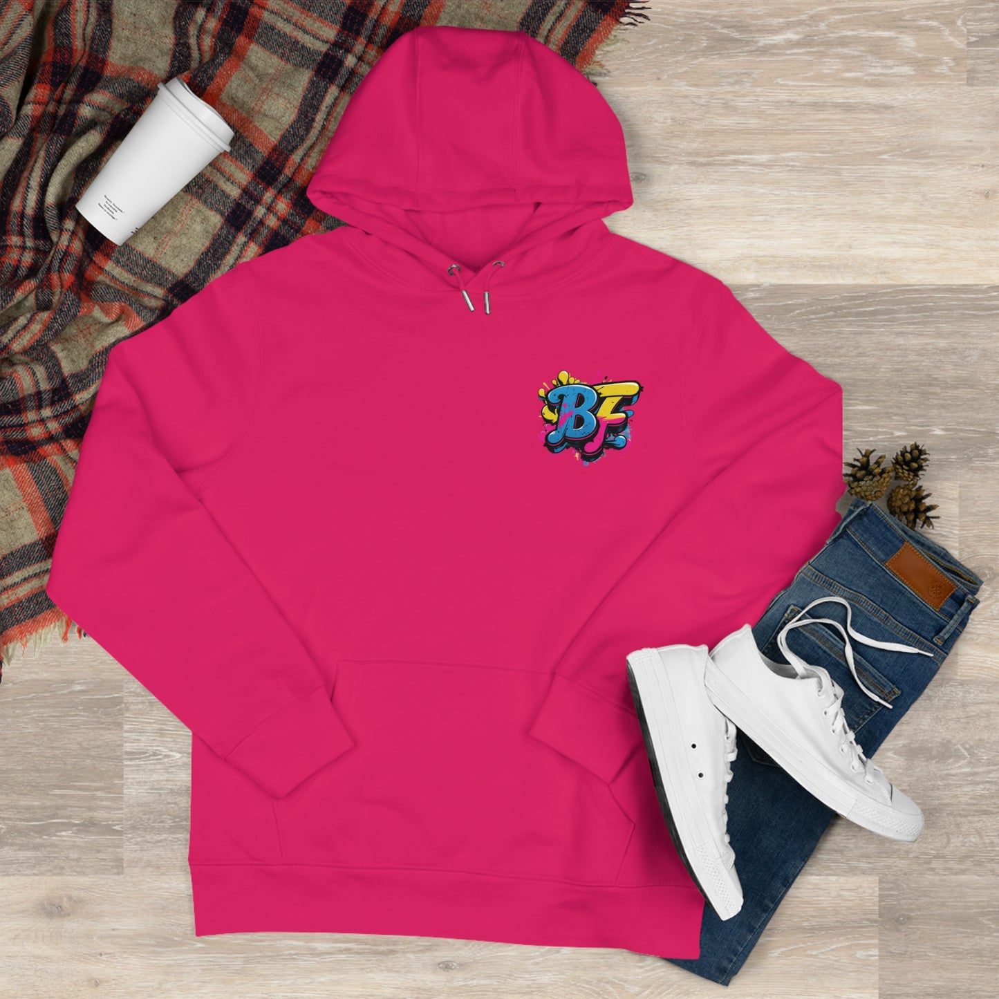 Vibrant Street Art Hooded Sweatshirt, Unisex Trendy Hoodie for Teens, Cool Graffiti Style, Stylish Casual Wear, Perfect Gift for Art Lovers