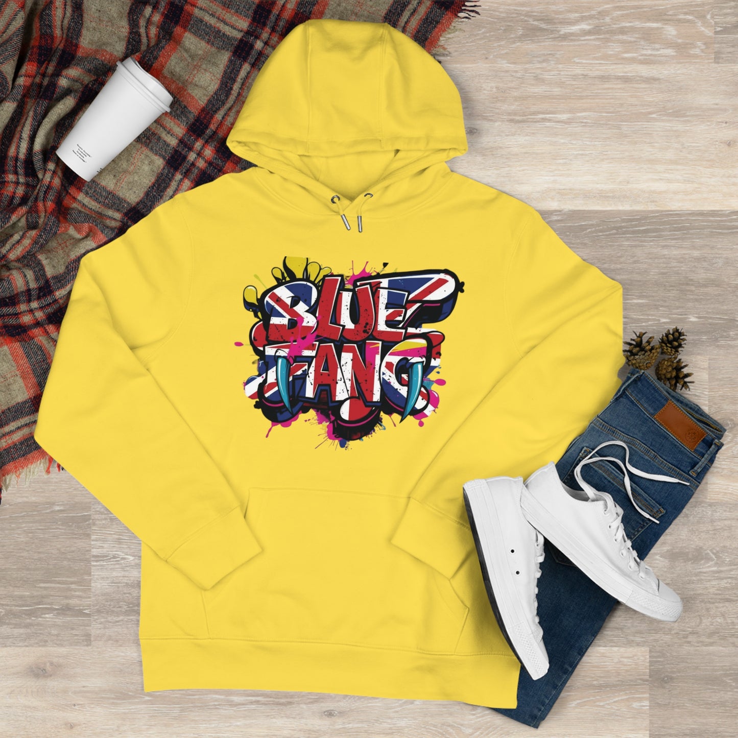 Vibrant Street Art Hooded Sweatshirt, Unisex Trendy Hoodie for Teens, Cool Graffiti Style, Stylish Casual Wear, Perfect Gift for Art Lovers
