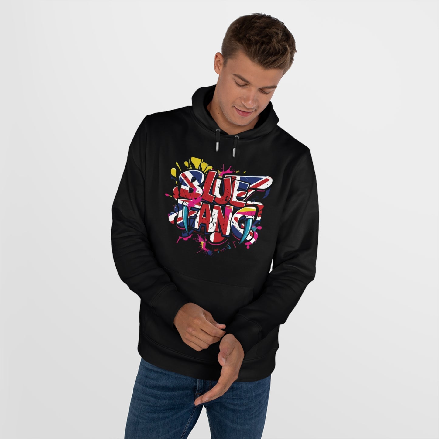 Vibrant Street Art Hooded Sweatshirt, Unisex Trendy Hoodie for Teens, Cool Graffiti Style, Stylish Casual Wear, Perfect Gift for Art Lovers