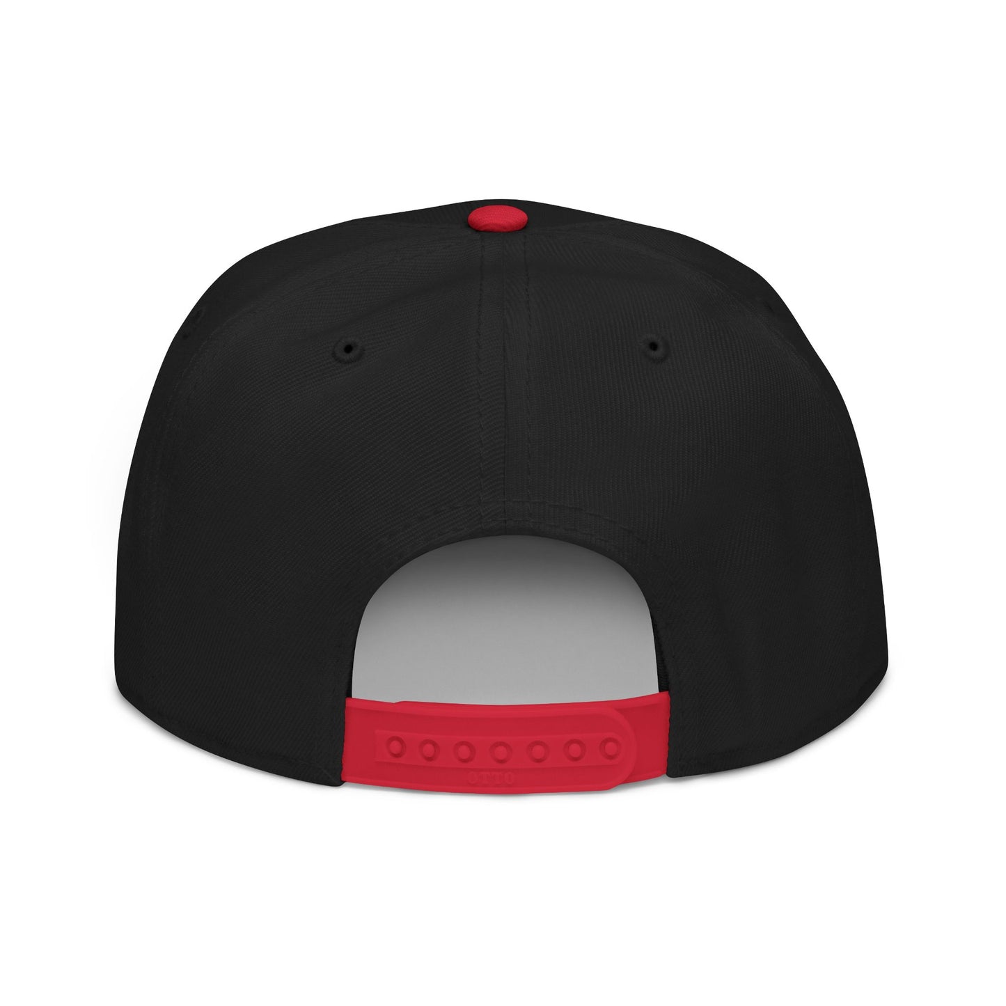 Snapback Cap Embroidered with Edgy Bear Design