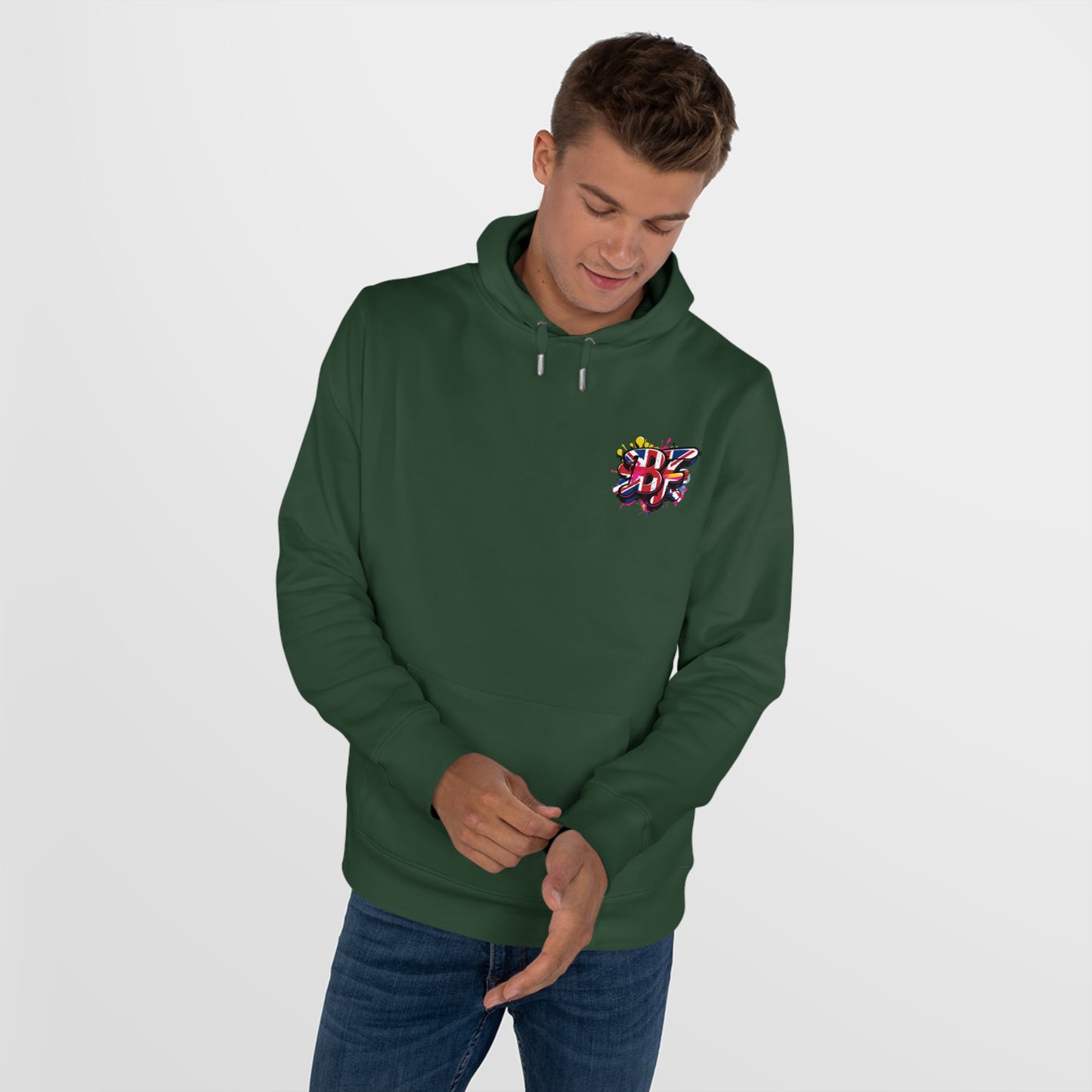 Vibrant Street Art Hooded Sweatshirt, Unisex Trendy Hoodie for Teens, Cool Graffiti Style, Stylish Casual Wear, Perfect Gift for Art Lovers