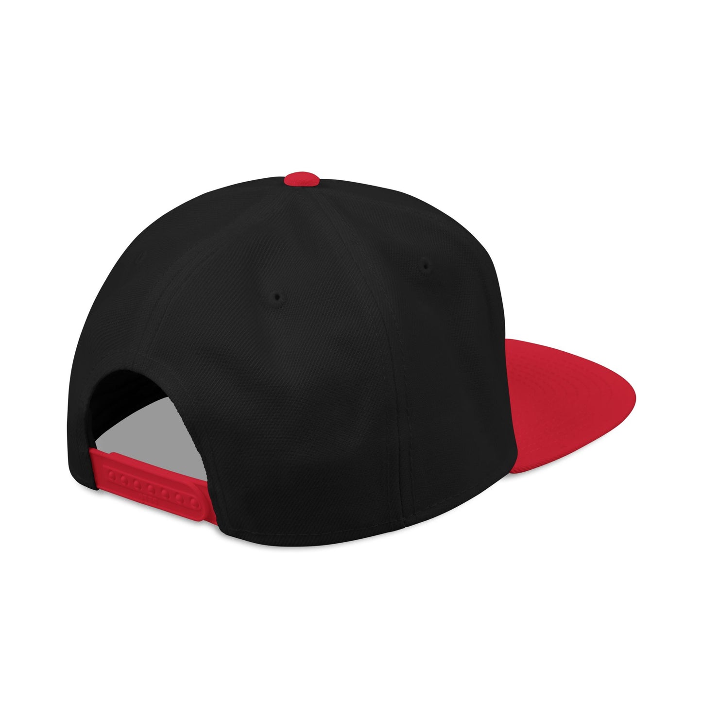 Snapback Hat - Skull Rose Gothic Old School Embroidery Design