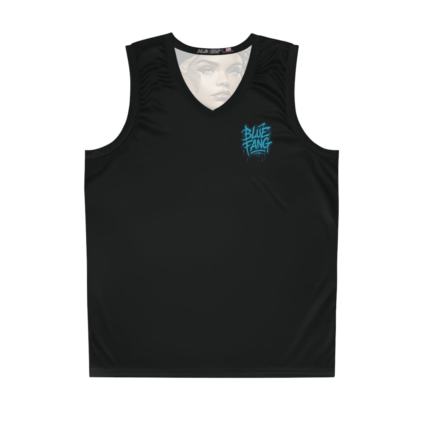 Fearless Basketball Jersey, Stylish Sportswear, Streetwear, Gift for Athletes, AOP Jersey for Basketball Fans