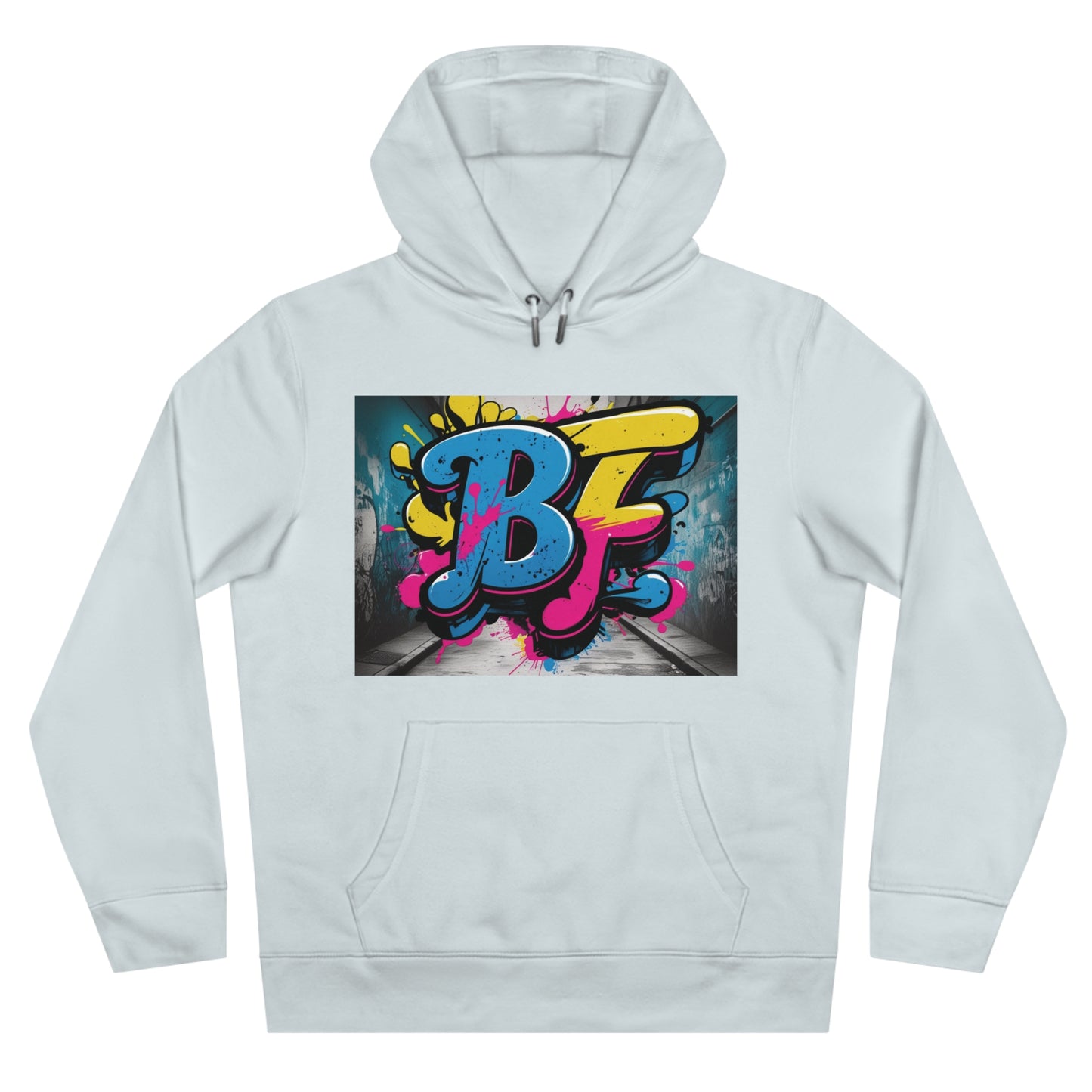 Vibrant Street Art Hooded Sweatshirt, Unisex Trendy Hoodie for Teens, Cool Graffiti Style, Stylish Casual Wear, Perfect Gift for Art Lovers