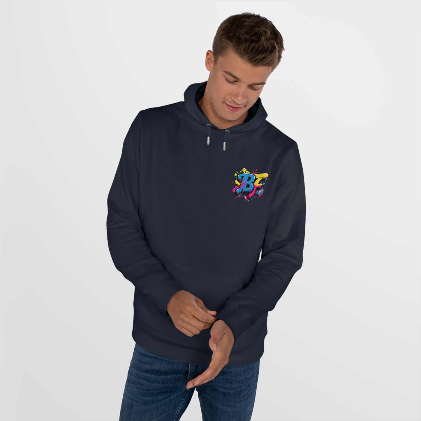 Vibrant Street Art Hooded Sweatshirt, Unisex Trendy Hoodie for Teens, Cool Graffiti Style, Stylish Casual Wear, Perfect Gift for Art Lovers