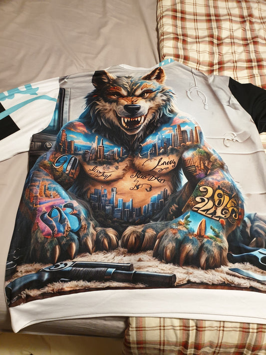 Graphic Sweater - Bold Animal Designs for Casual Style, Cozy Apparel for Gifts, Streetwear, Unique Fashion, Cool Graphic Sweater