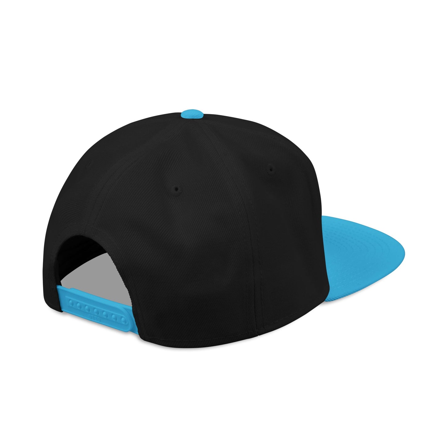 Snapback Hat - Skull Rose Gothic Old School Embroidery Design