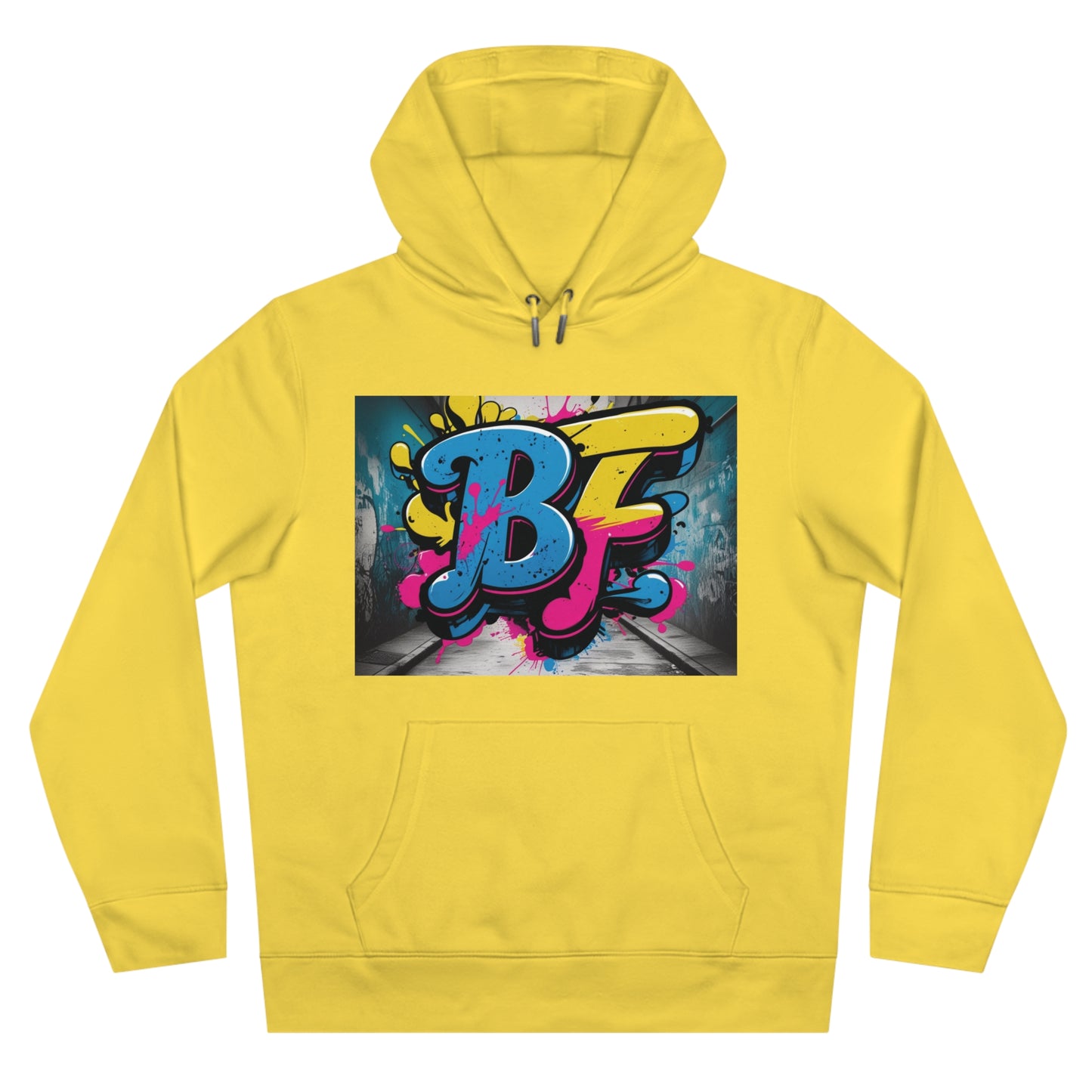Vibrant Street Art Hooded Sweatshirt, Unisex Trendy Hoodie for Teens, Cool Graffiti Style, Stylish Casual Wear, Perfect Gift for Art Lovers