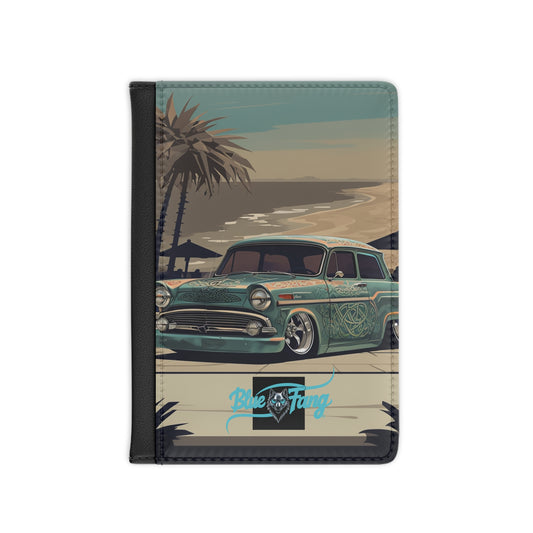 Passport Cover - Classic Car Racing Design