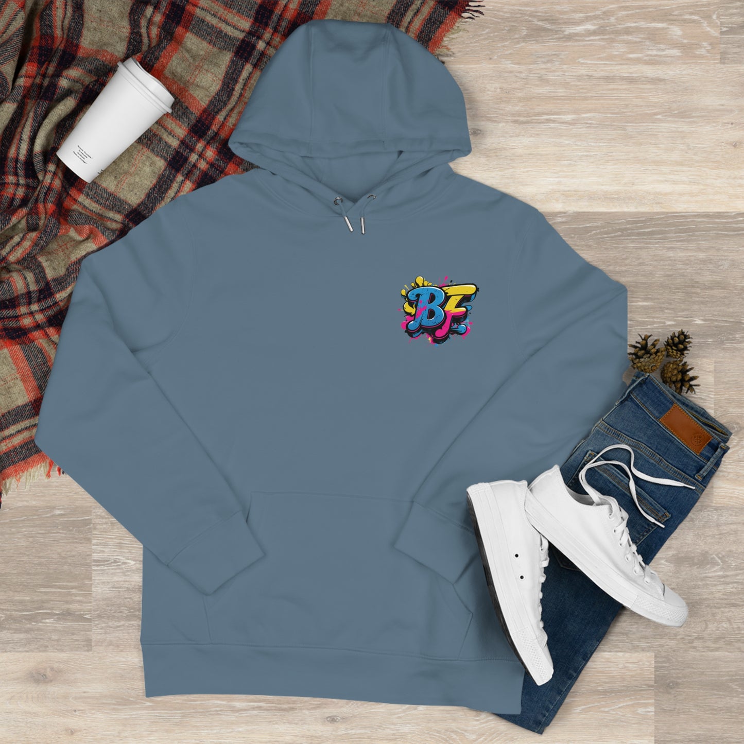 Vibrant Street Art Hooded Sweatshirt, Unisex Trendy Hoodie for Teens, Cool Graffiti Style, Stylish Casual Wear, Perfect Gift for Art Lovers