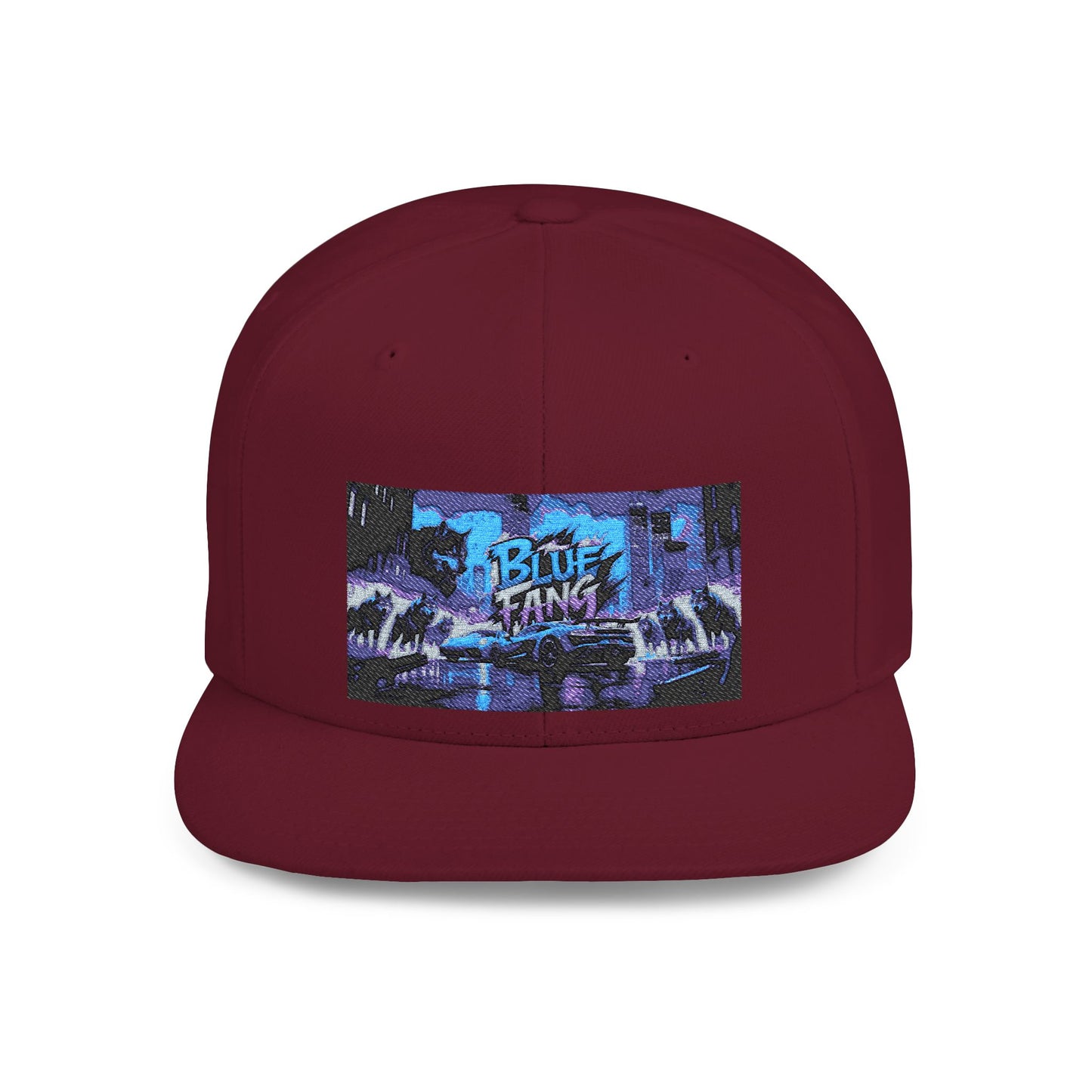 Retro-Inspired Flat Bill Snapback Cap, Hip-Hop Style Hat, Streetwear Accessory, Urban Fashion, Gift for Trendsetters