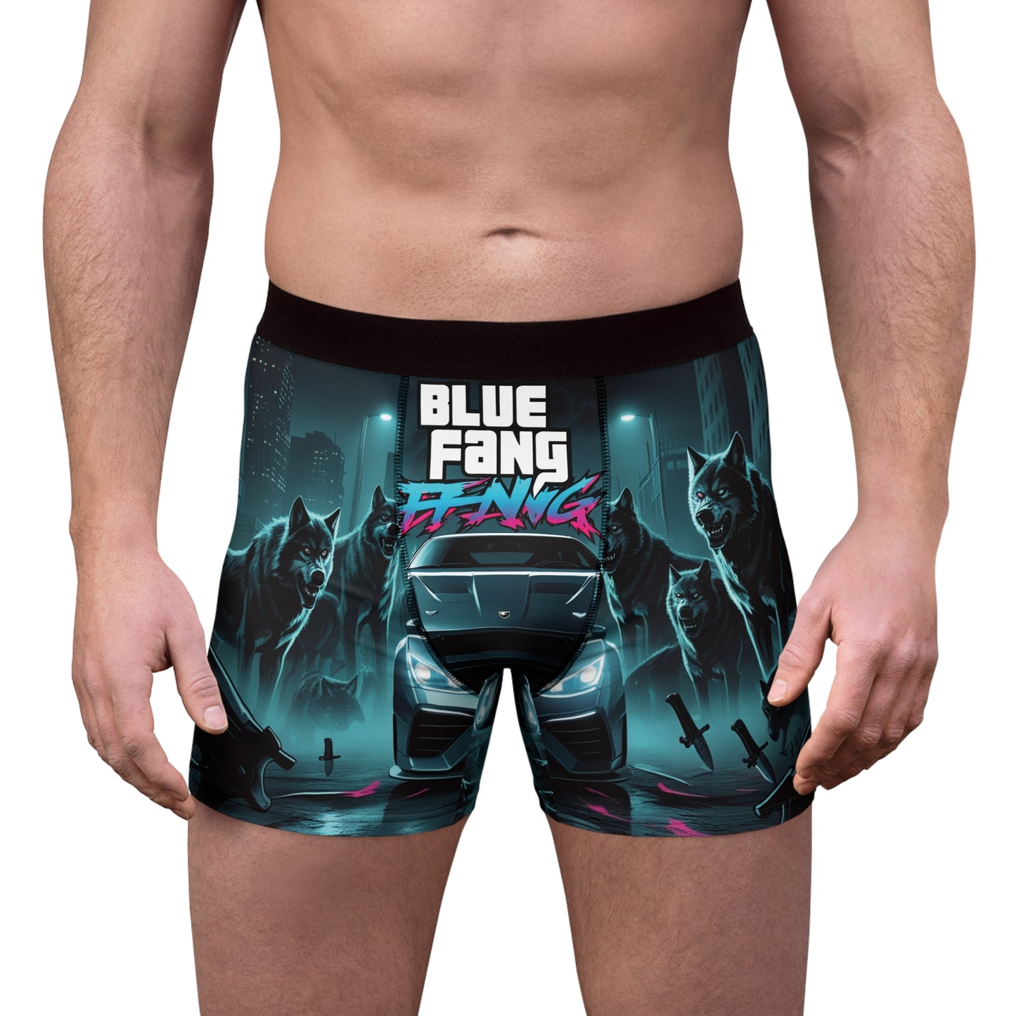 Boxer Briefs - Blue Fang GTA Style