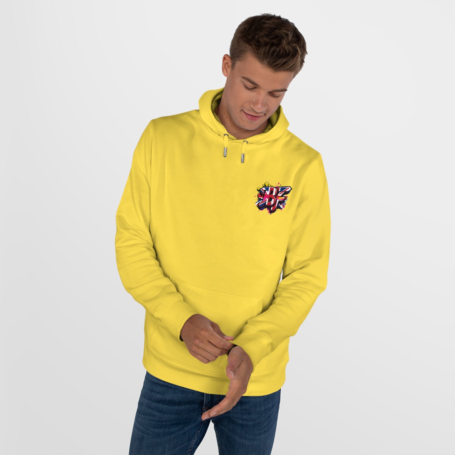 Vibrant Street Art Hooded Sweatshirt, Unisex Trendy Hoodie for Teens, Cool Graffiti Style, Stylish Casual Wear, Perfect Gift for Art Lovers