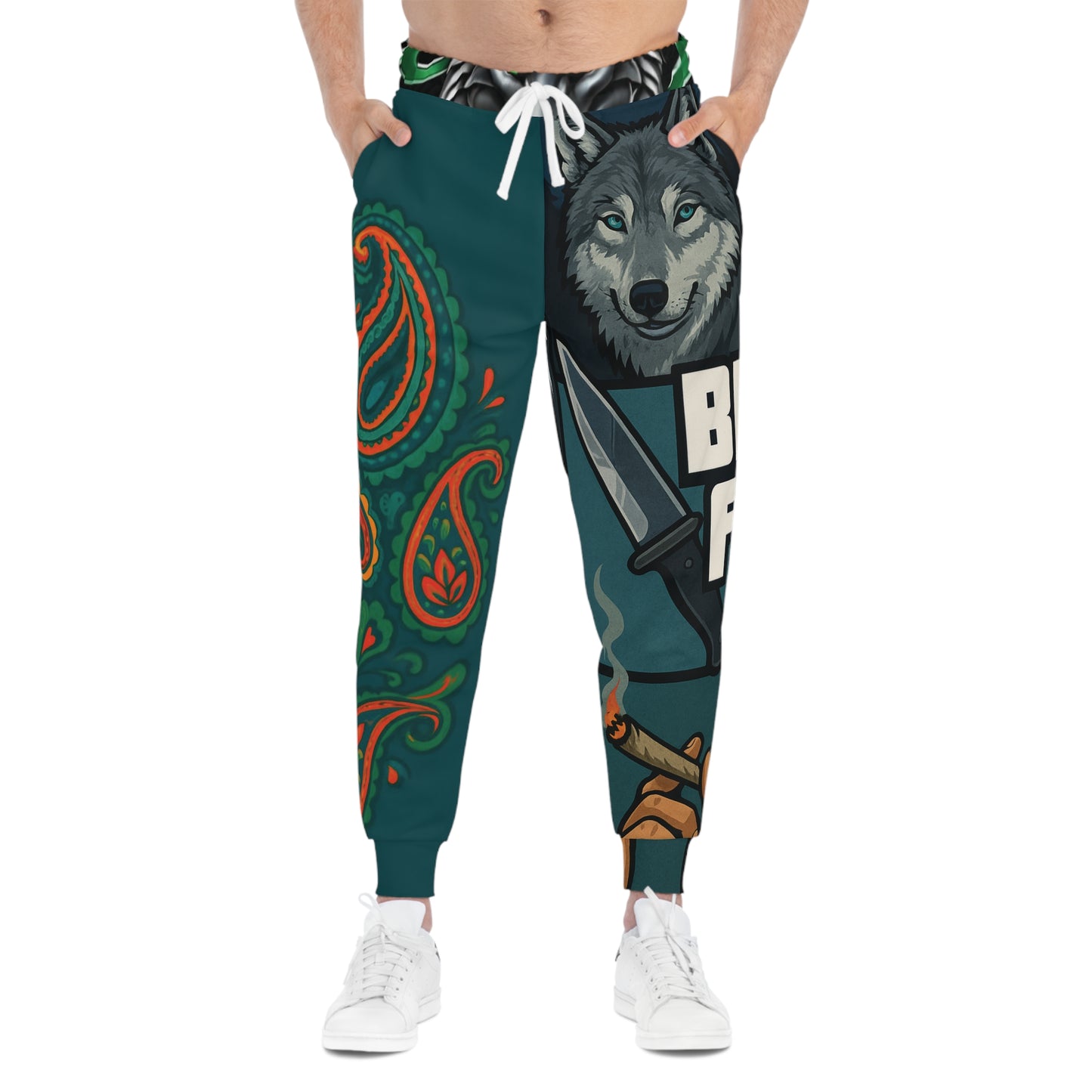 Edgy Graphic Joggers | Urban Streetwear, Casual Lounge, Gift for Him & Her, Festive Apparel, Cool Unique Design