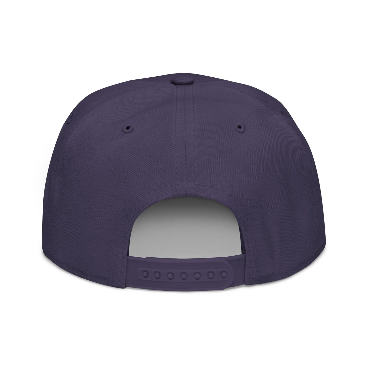 Snapback Cap Embroidered with Edgy Bear Design