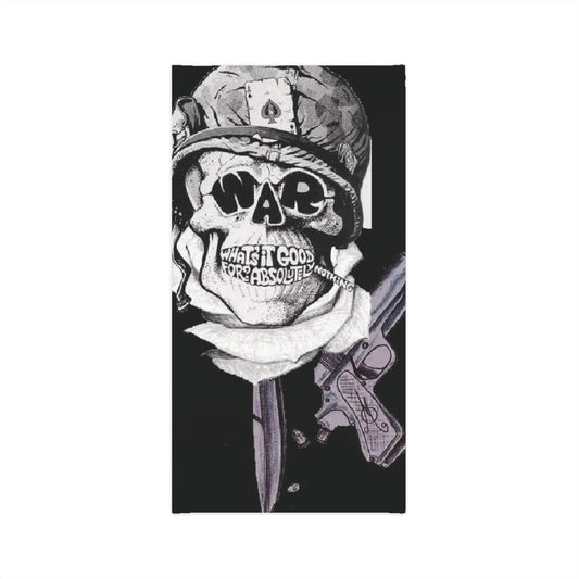 War Skull Neck Gaiter - Cool Neck Wrap for Outdoor Adventures, Sports, Festivals, Motorcycle Riding, Gift for Him