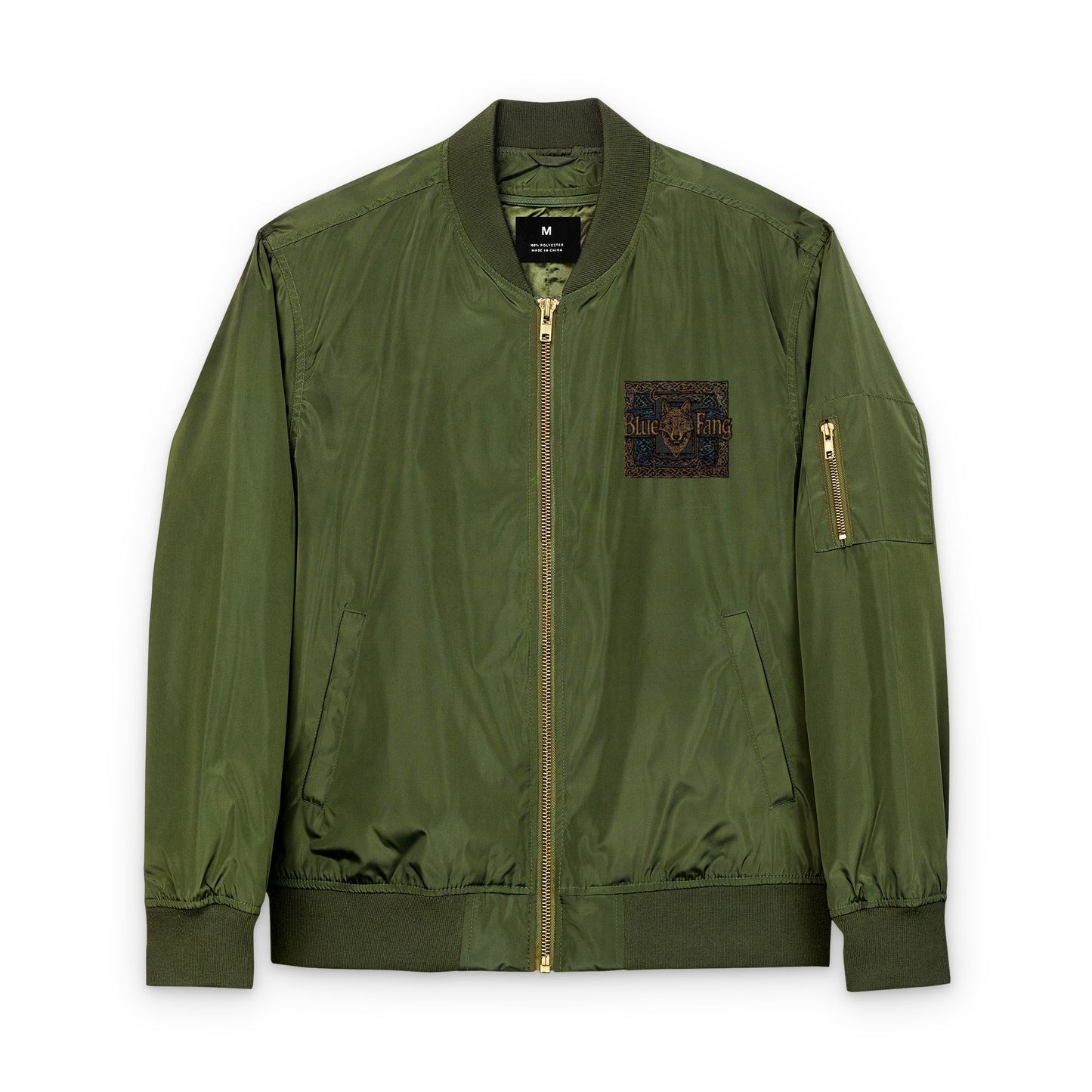 Recycled Bomber Jacket (Embroidery)
