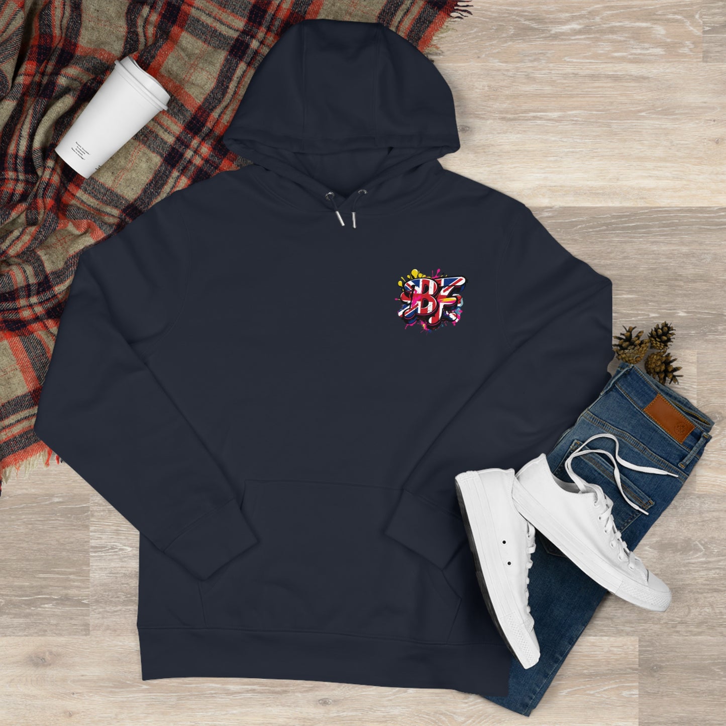 Vibrant Street Art Hooded Sweatshirt, Unisex Trendy Hoodie for Teens, Cool Graffiti Style, Stylish Casual Wear, Perfect Gift for Art Lovers