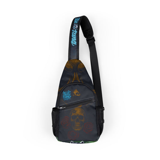 Chest Bag for Adventures, Trendy Sling Bag, Sling Backpack for Festivals, Unique Gift for Art Lovers, Casual Everyday Use