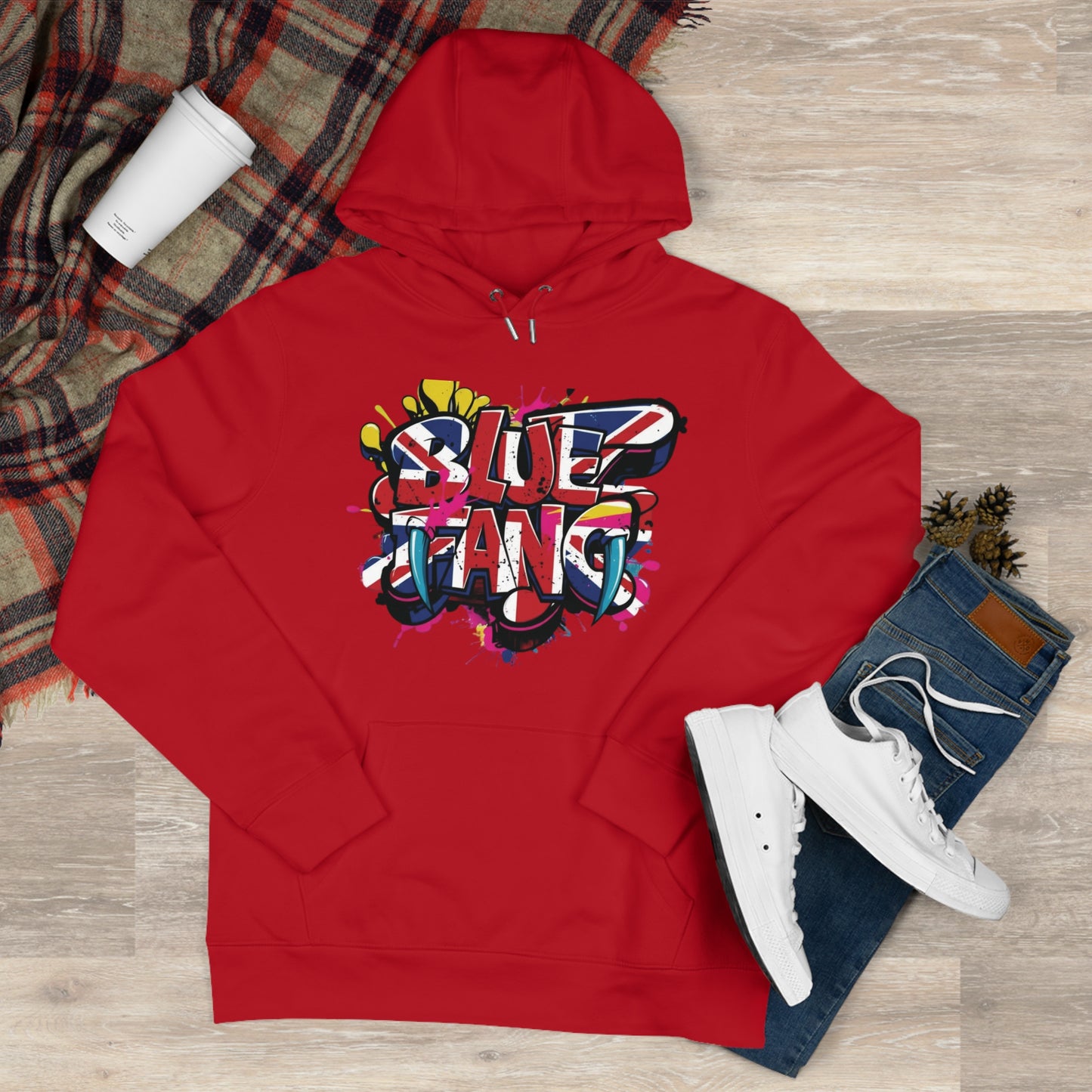 Vibrant Street Art Hooded Sweatshirt, Unisex Trendy Hoodie for Teens, Cool Graffiti Style, Stylish Casual Wear, Perfect Gift for Art Lovers