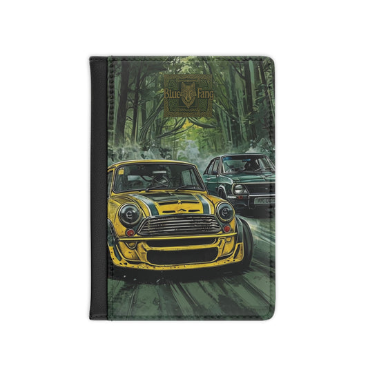 Passport Cover - Classic Car Racing Design