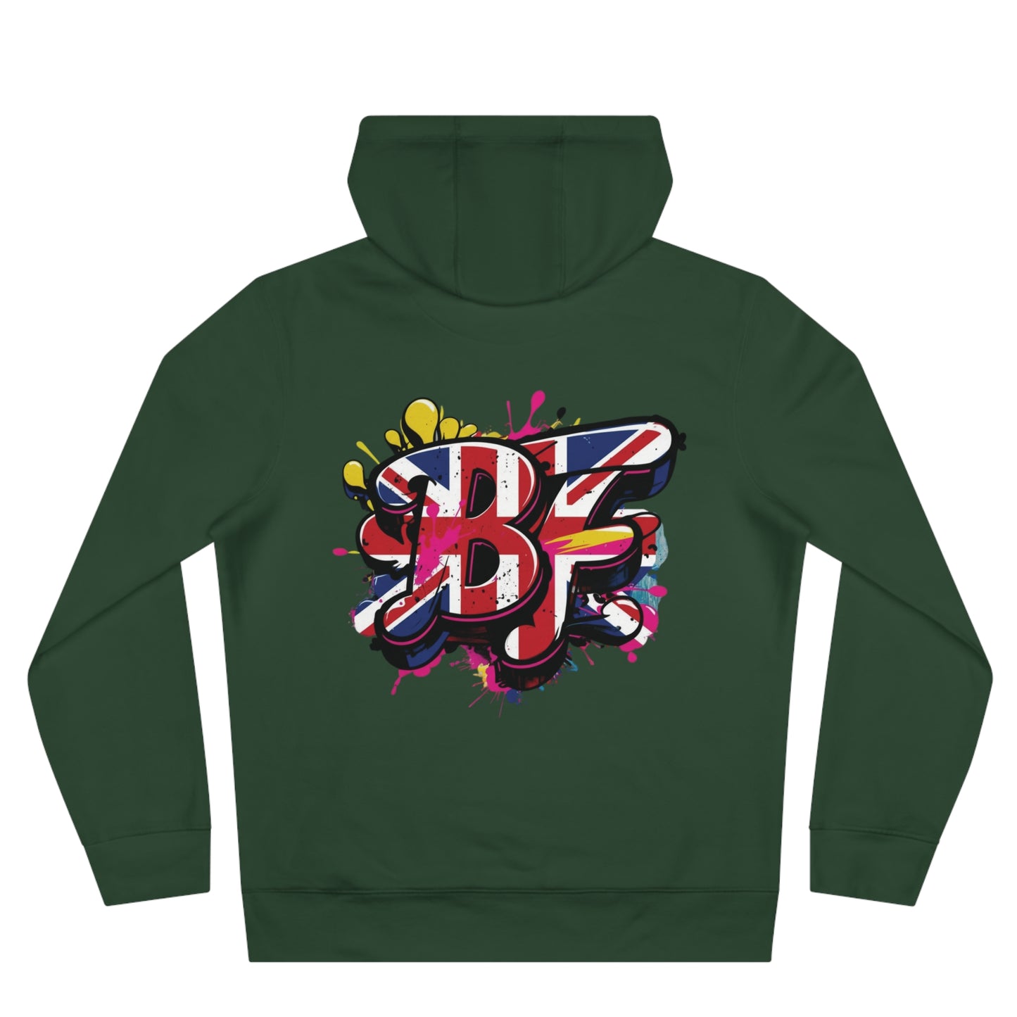 Vibrant Street Art Hooded Sweatshirt, Unisex Trendy Hoodie for Teens, Cool Graffiti Style, Stylish Casual Wear, Perfect Gift for Art Lovers