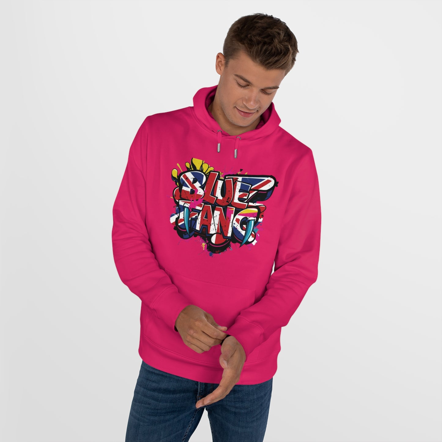 Vibrant Street Art Hooded Sweatshirt, Unisex Trendy Hoodie for Teens, Cool Graffiti Style, Stylish Casual Wear, Perfect Gift for Art Lovers