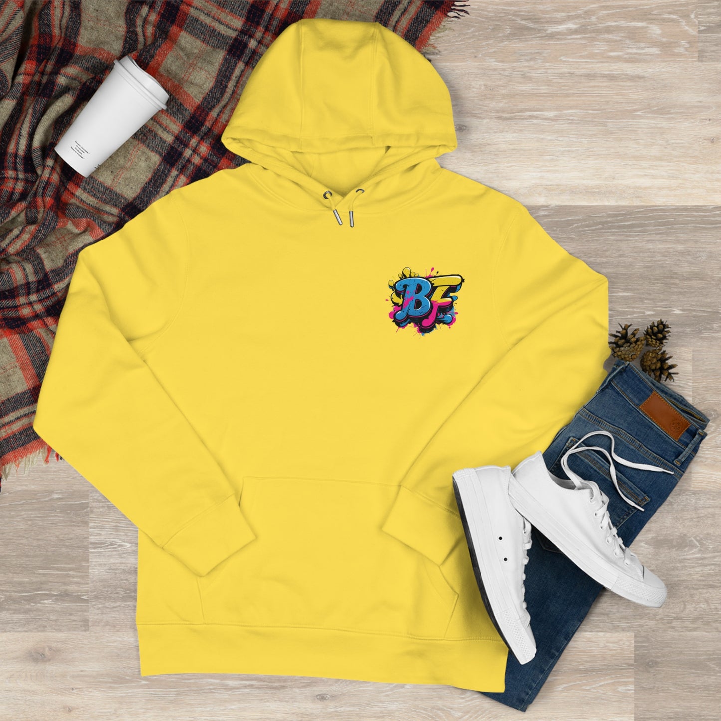 Vibrant Street Art Hooded Sweatshirt, Unisex Trendy Hoodie for Teens, Cool Graffiti Style, Stylish Casual Wear, Perfect Gift for Art Lovers