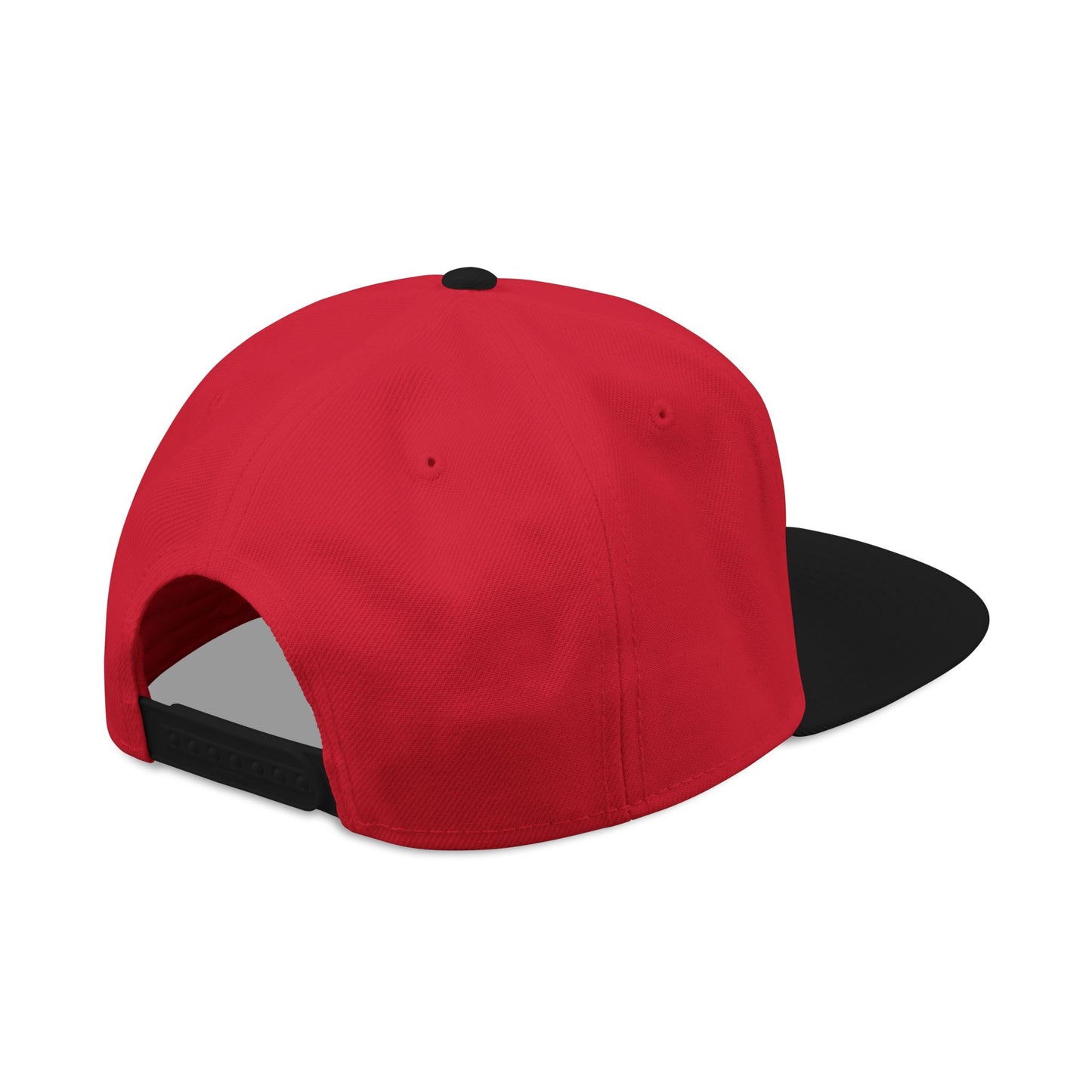 Snapback Hat - Skull Rose Gothic Old School Embroidery Design
