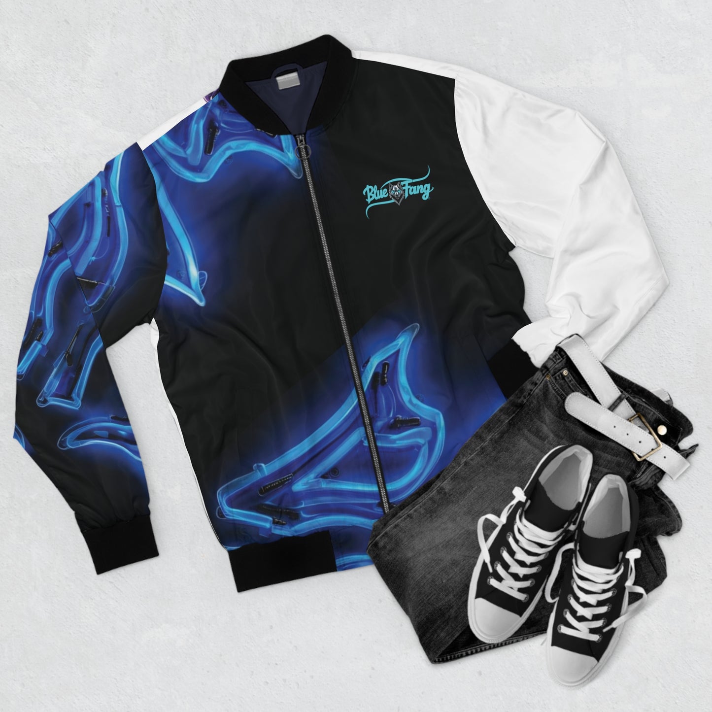 Stylish Men's Bomber Jacket, Trendy Outerwear, Statement Apparel, Unique Gift for Him, Casual Fashion Jacket, Cool Streetwear