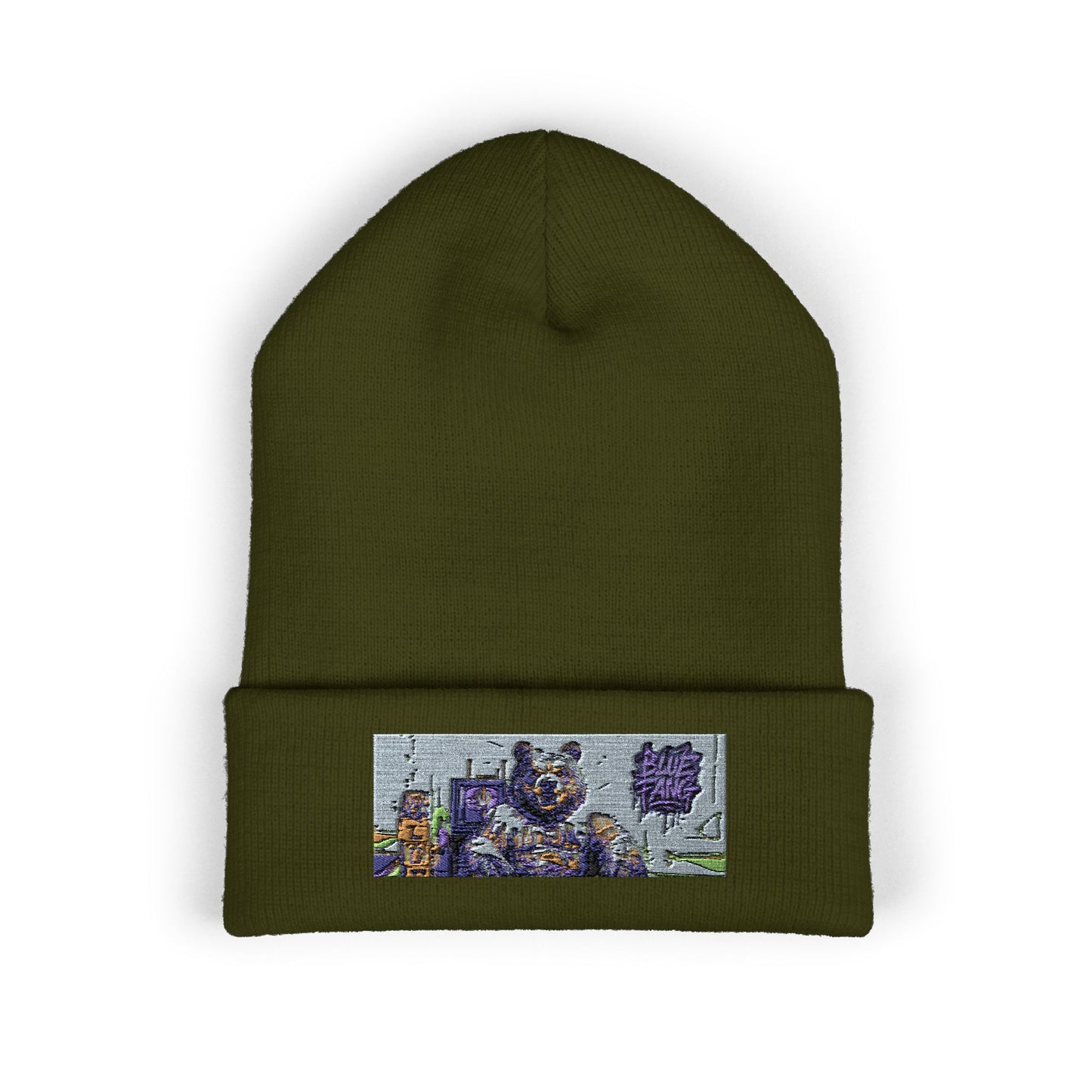 Cuffed Beanie | Embroidered Winter Hat for Fashion Lovers, Unique Gift for Him/Her, Holiday Accessory, Cozy Casual Style