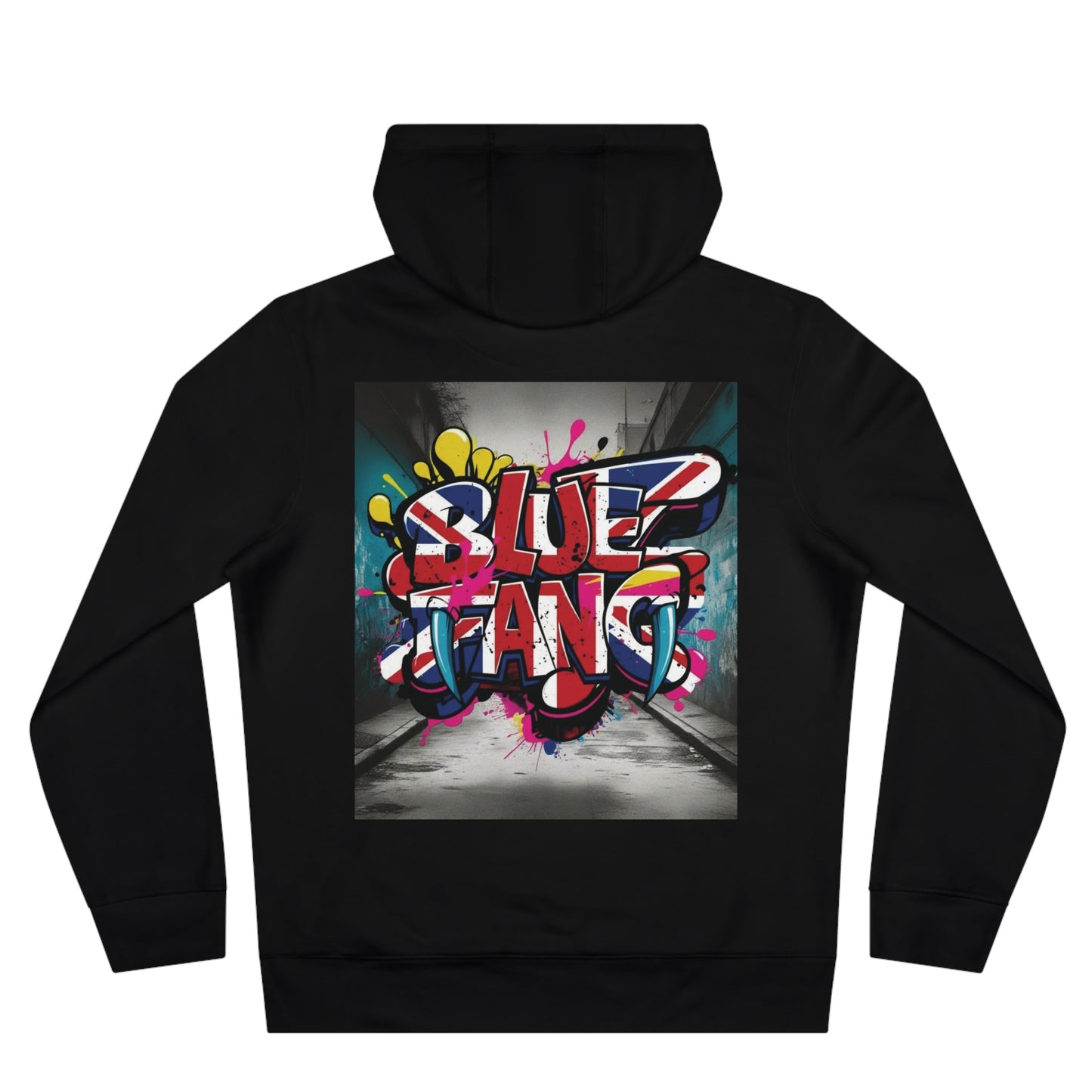 Vibrant Street Art Hooded Sweatshirt, Unisex Trendy Hoodie for Teens, Cool Graffiti Style, Stylish Casual Wear, Perfect Gift for Art Lovers
