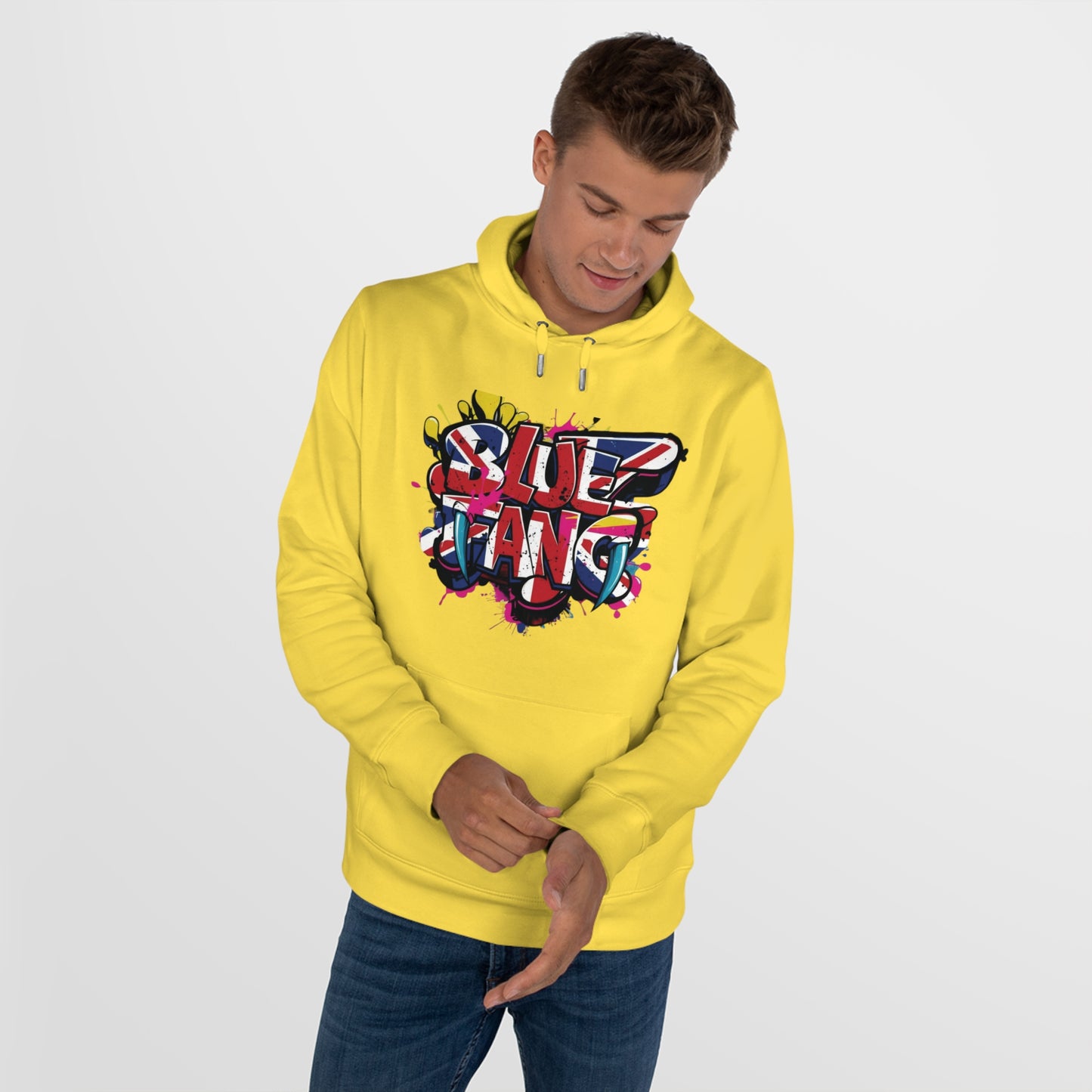 Vibrant Street Art Hooded Sweatshirt, Unisex Trendy Hoodie for Teens, Cool Graffiti Style, Stylish Casual Wear, Perfect Gift for Art Lovers