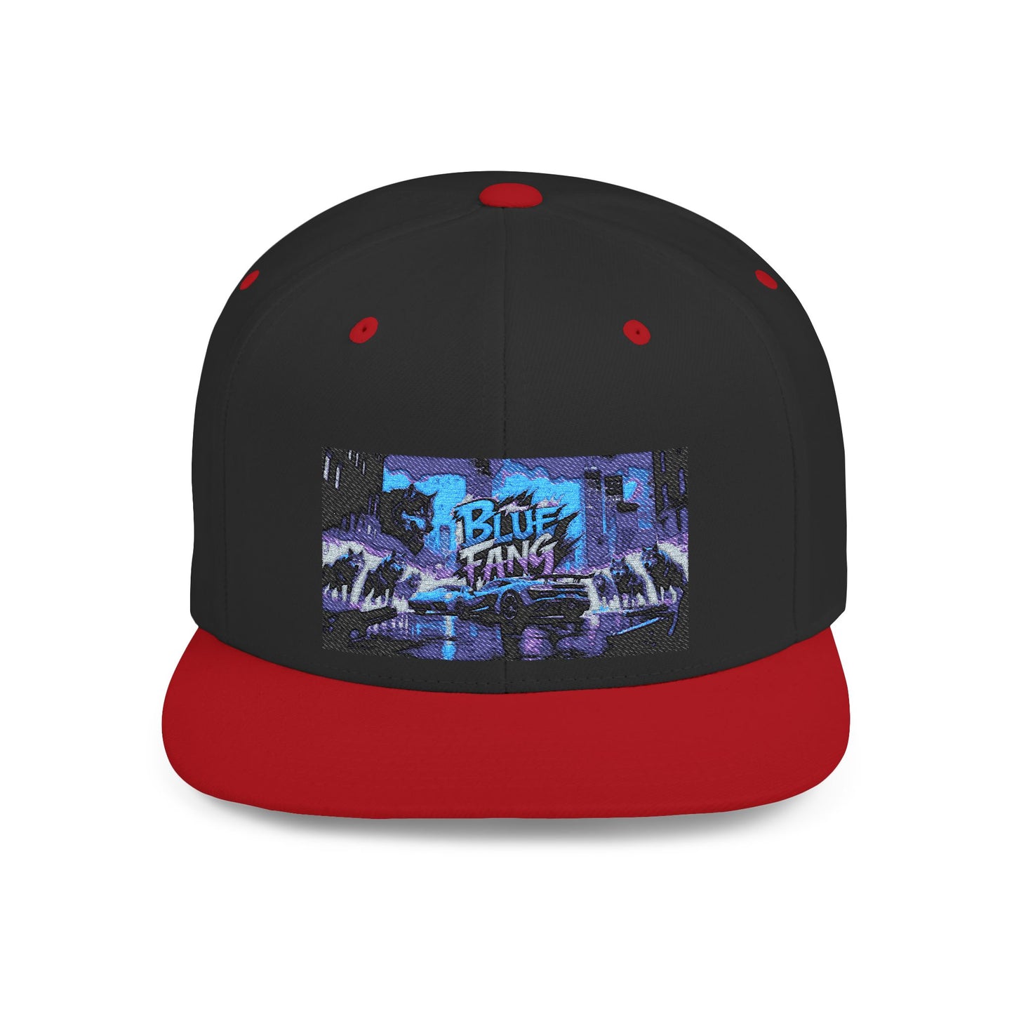 Retro-Inspired Flat Bill Snapback Cap, Hip-Hop Style Hat, Streetwear Accessory, Urban Fashion, Gift for Trendsetters