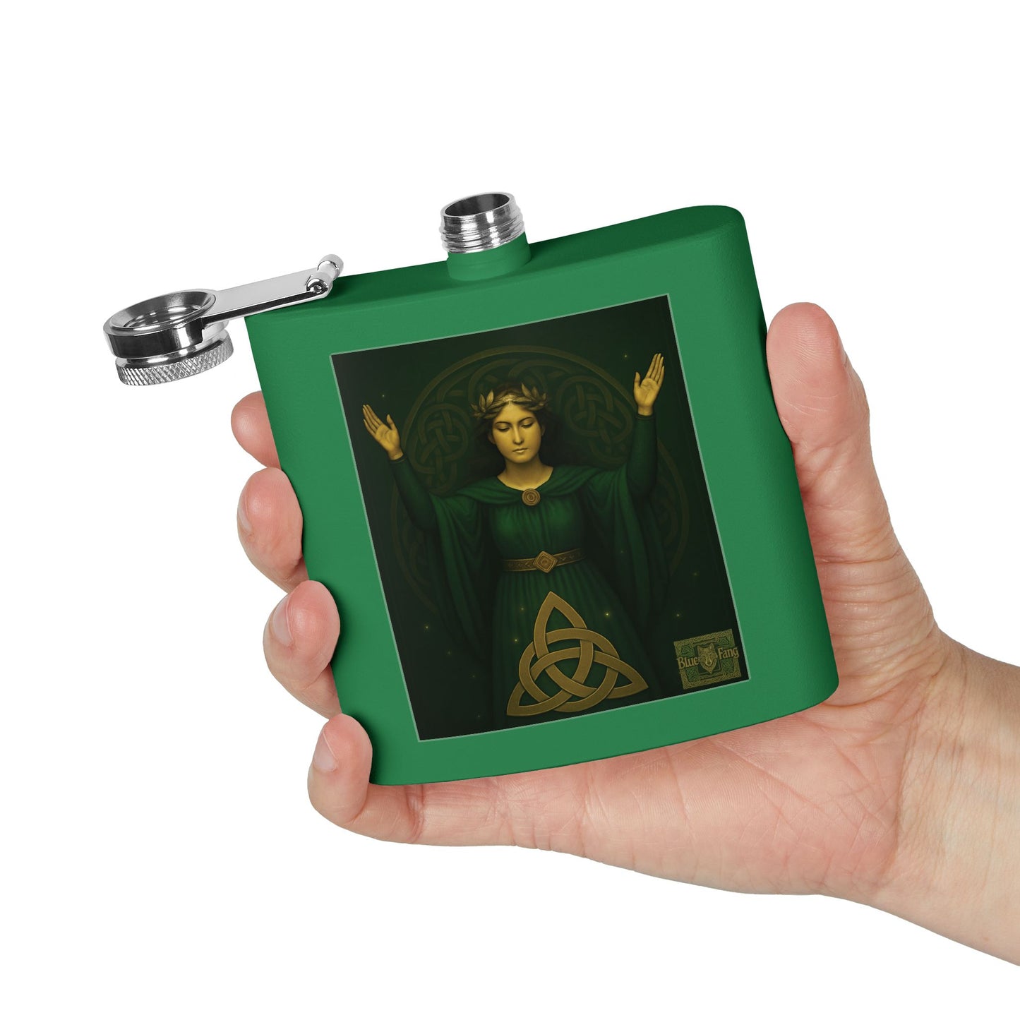 Danu Celtic Goddess Stainless Steel Flask, 6oz | Perfect Gift for Festivals, Holidays & Outdoor Adventures, Trendy Camping Accessory, [...]