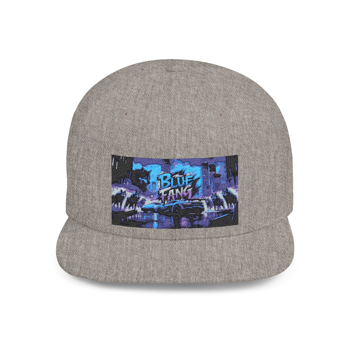 Retro-Inspired Flat Bill Snapback Cap, Hip-Hop Style Hat, Streetwear Accessory, Urban Fashion, Gift for Trendsetters