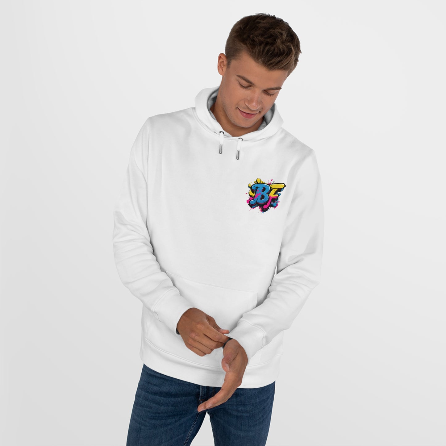 Vibrant Street Art Hooded Sweatshirt, Unisex Trendy Hoodie for Teens, Cool Graffiti Style, Stylish Casual Wear, Perfect Gift for Art Lovers