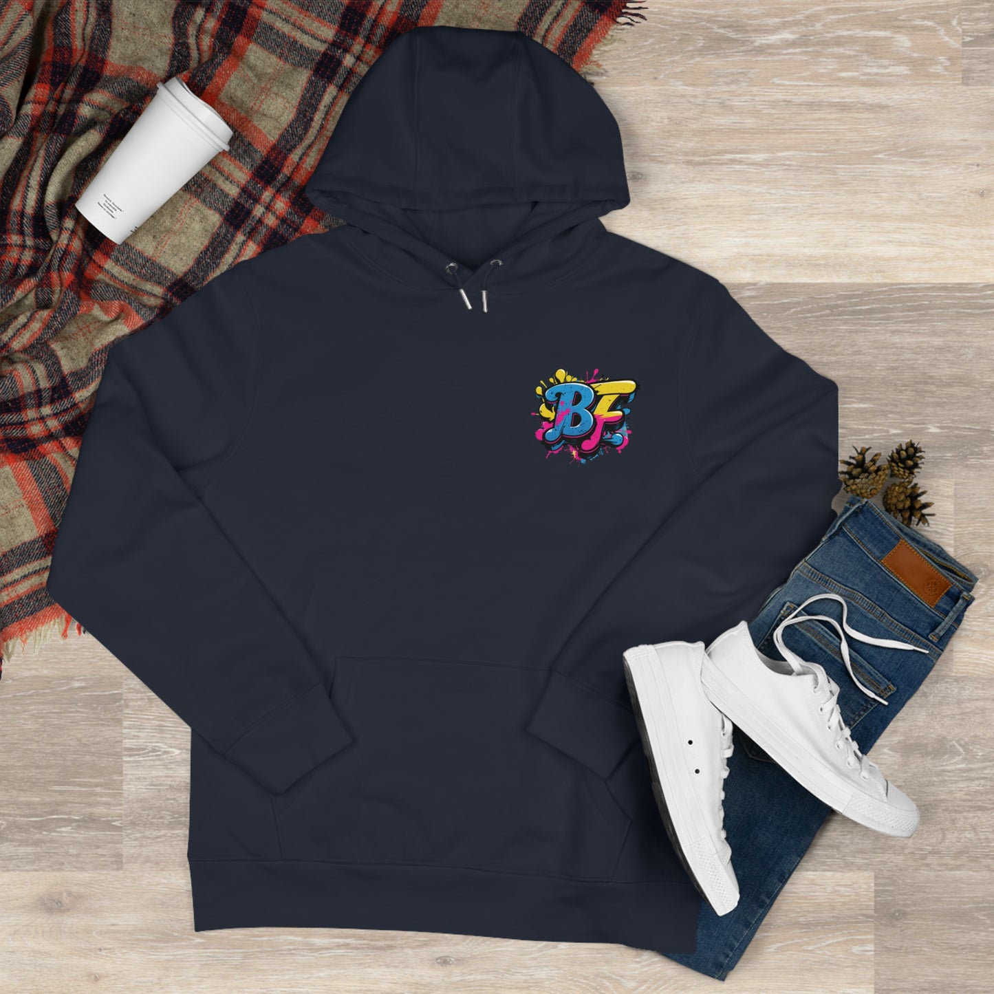 Vibrant Street Art Hooded Sweatshirt, Unisex Trendy Hoodie for Teens, Cool Graffiti Style, Stylish Casual Wear, Perfect Gift for Art Lovers