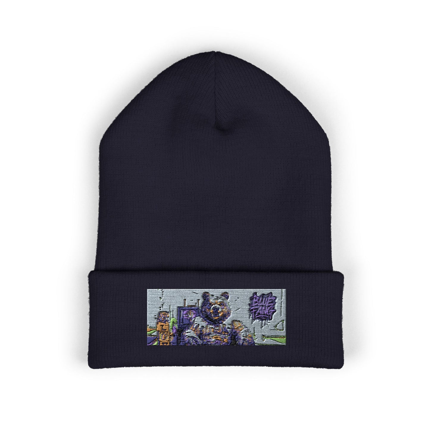 Cuffed Beanie | Embroidered Winter Hat for Fashion Lovers, Unique Gift for Him/Her, Holiday Accessory, Cozy Casual Style