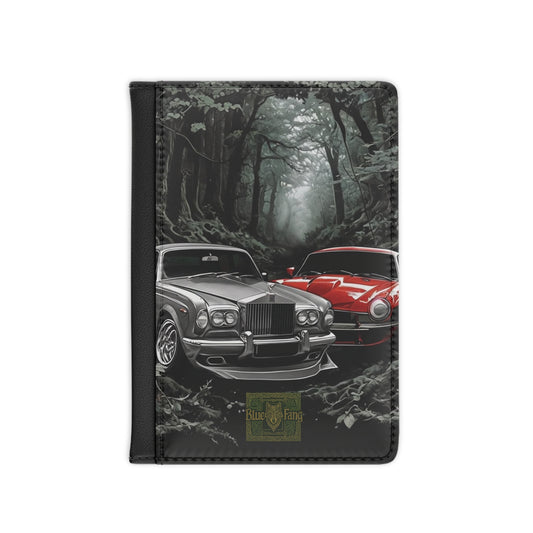 Passport Cover - Classic Car Racing Design