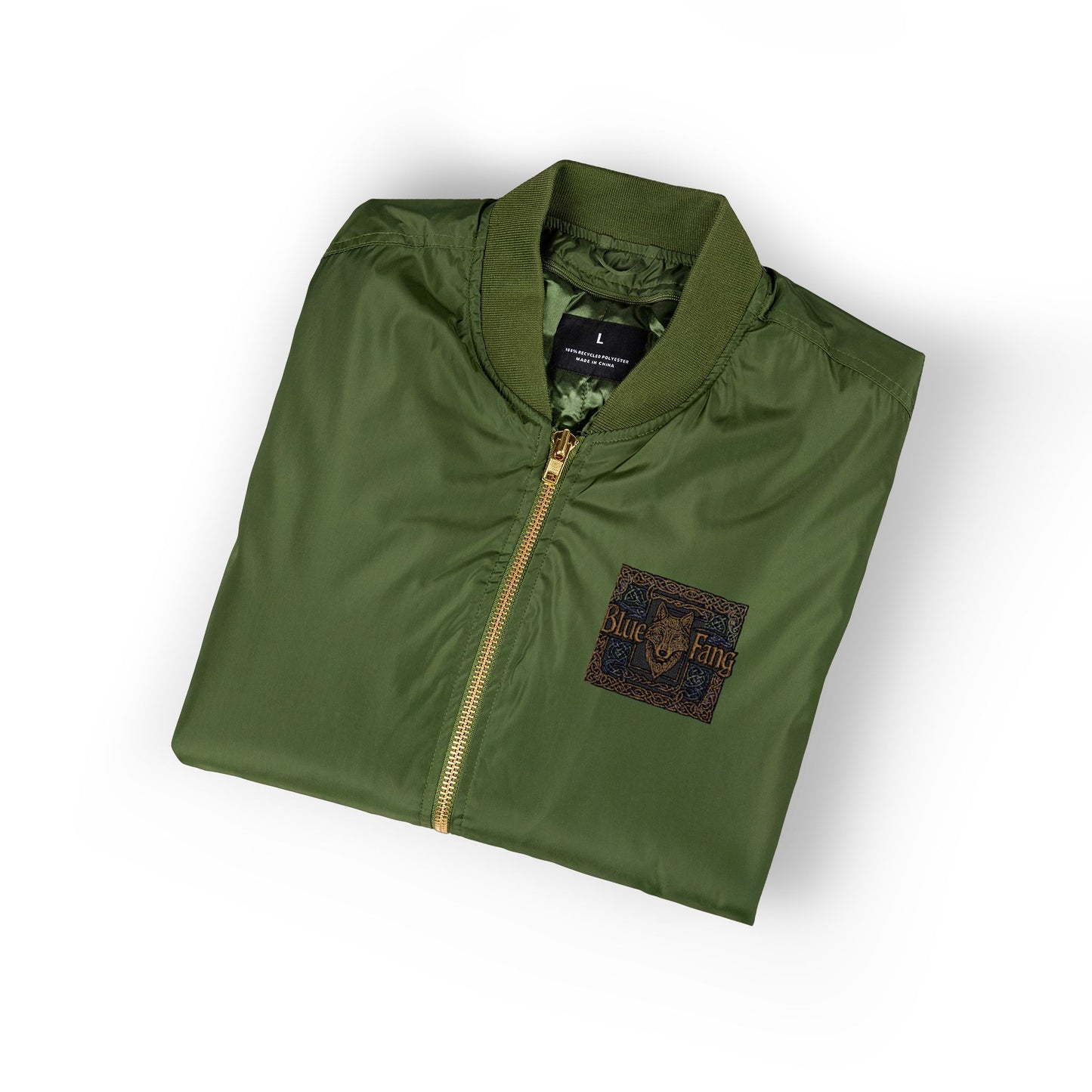 Recycled Bomber Jacket (Embroidery)