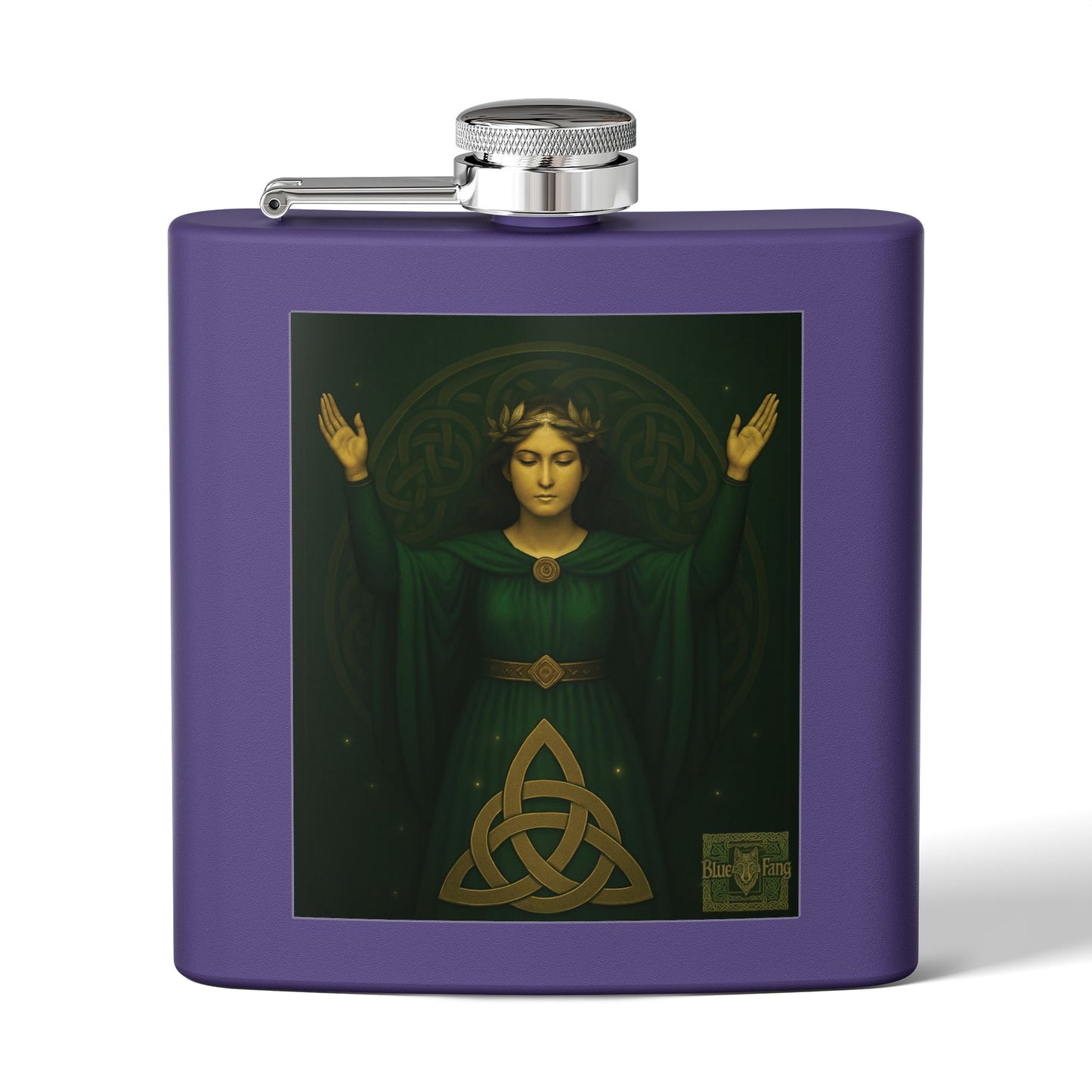 Danu Celtic Goddess Stainless Steel Flask, 6oz | Perfect Gift for Festivals, Holidays & Outdoor Adventures, Trendy Camping Accessory, [...]