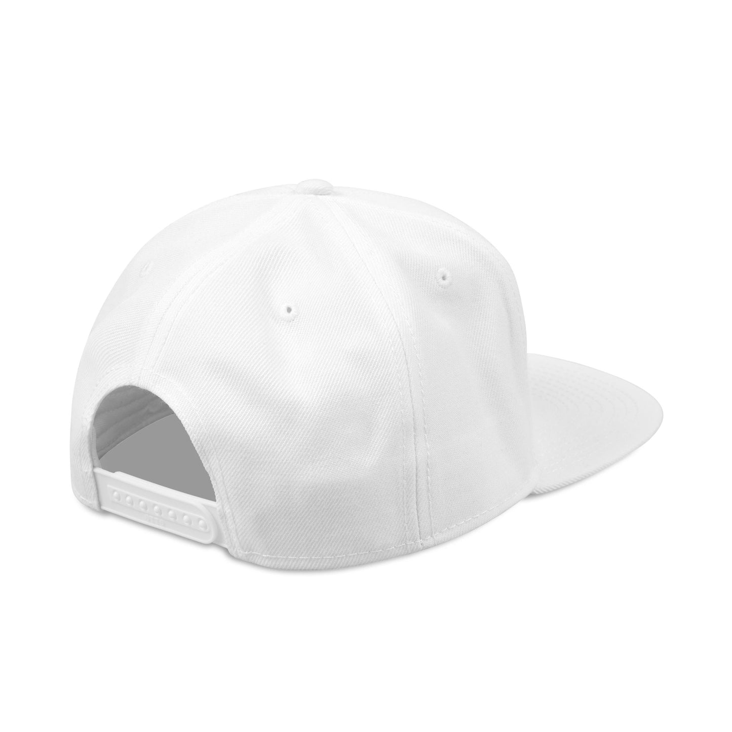 Snapback Cap Embroidered with Edgy Bear Design