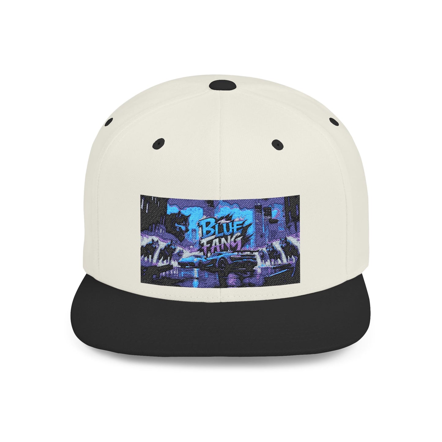 Retro-Inspired Flat Bill Snapback Cap, Hip-Hop Style Hat, Streetwear Accessory, Urban Fashion, Gift for Trendsetters